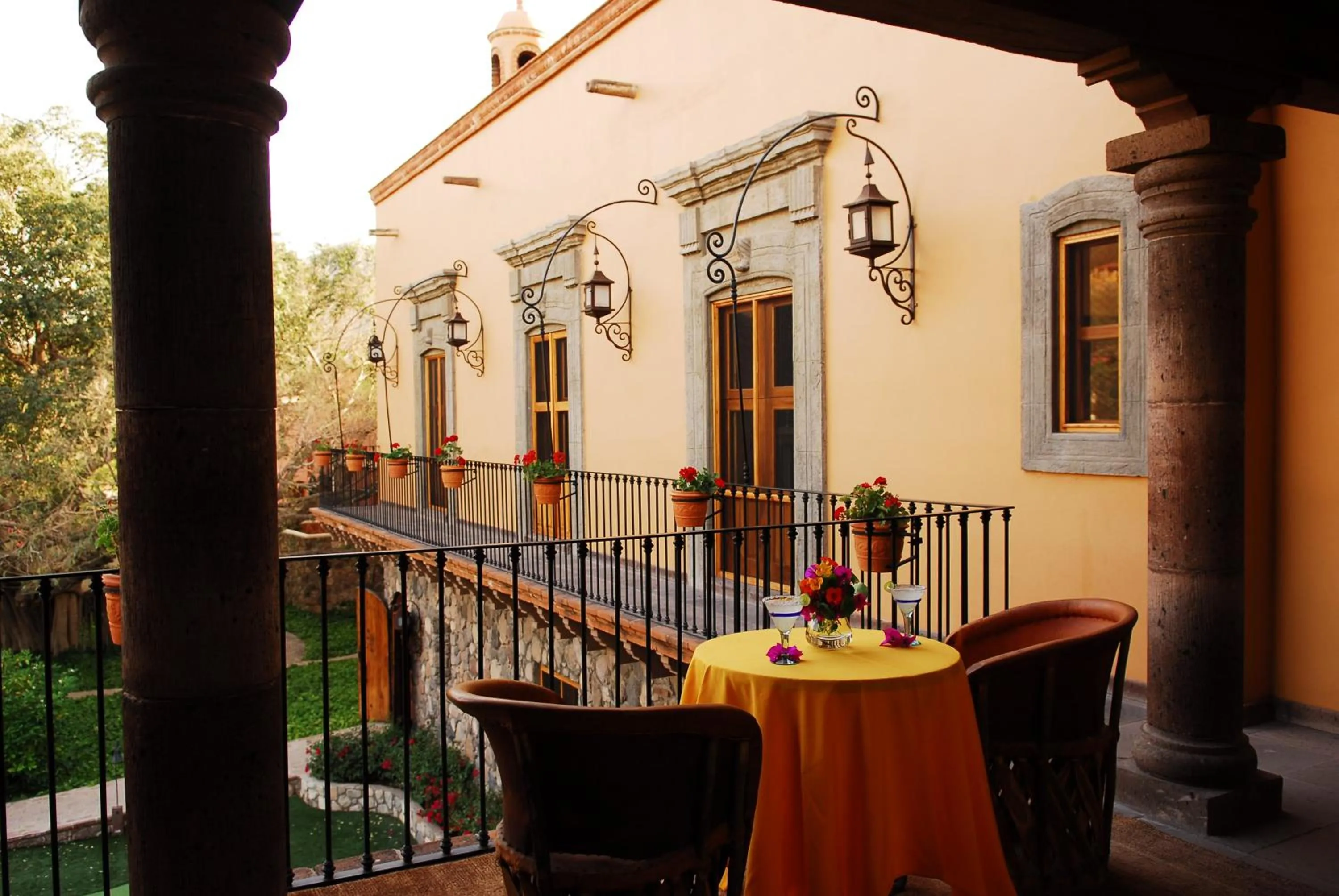 Balcony/Terrace in Hacienda de los Santos