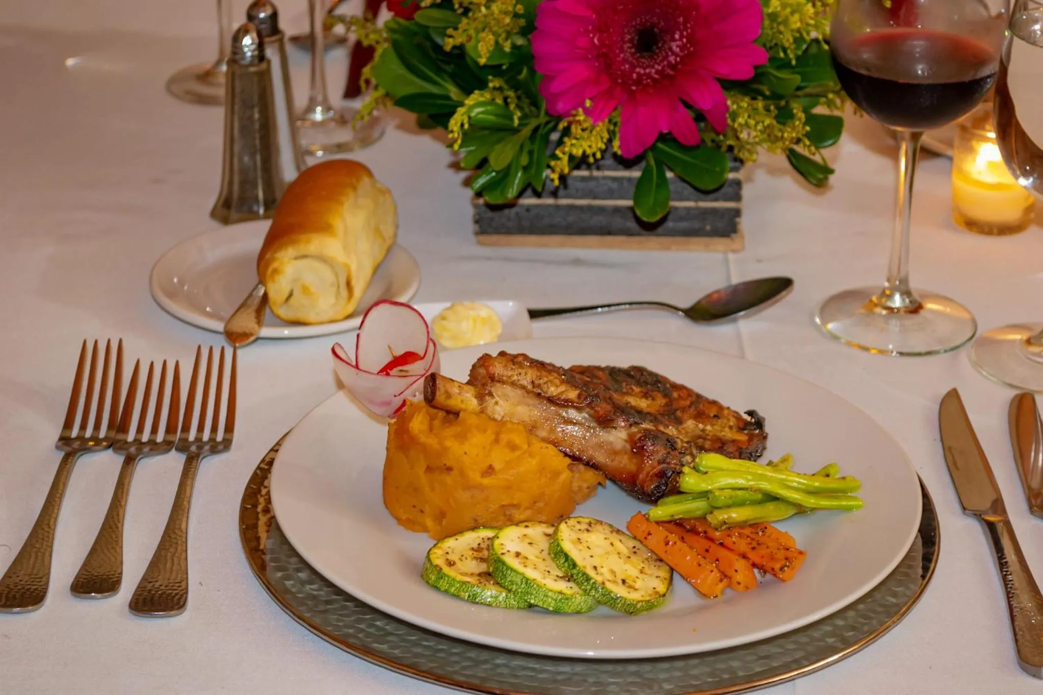 Food and drinks in Hacienda de los Santos