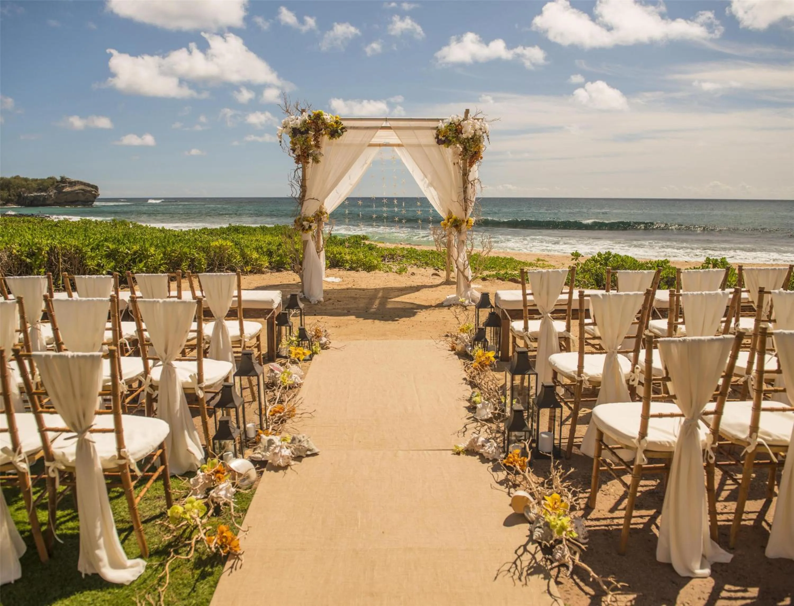 Beach in Grand Hyatt Kauai Resort & Spa