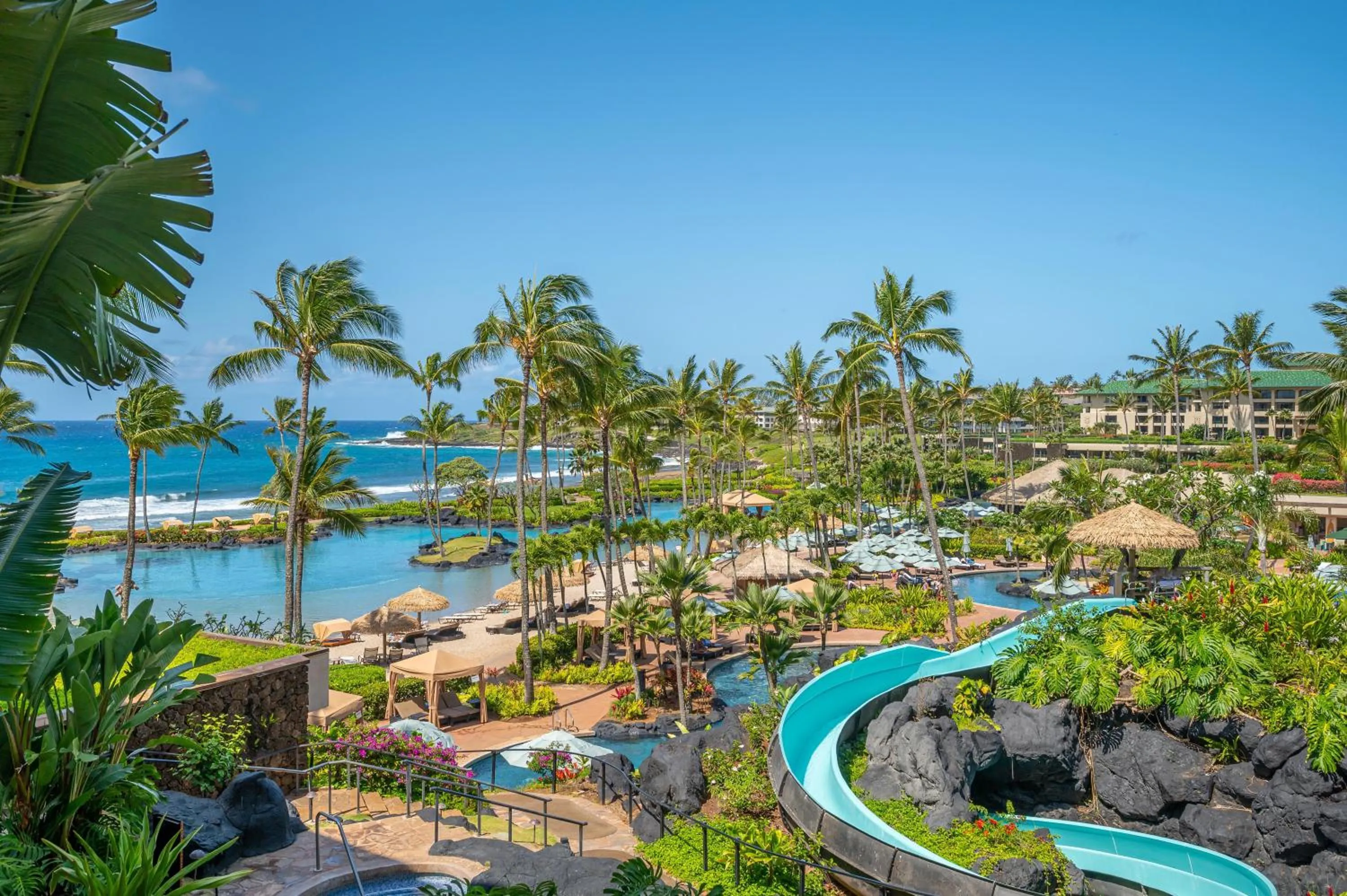 Swimming pool in Grand Hyatt Kauai Resort & Spa