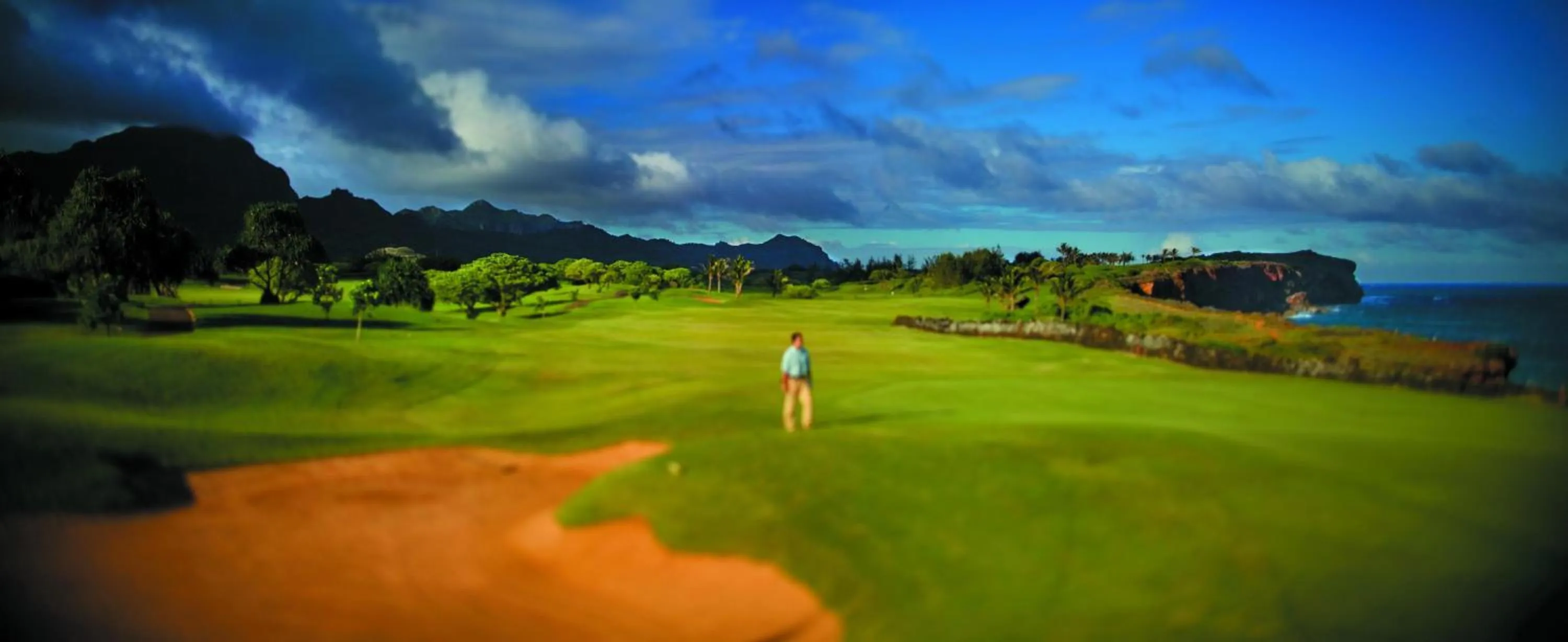 Golfcourse in Grand Hyatt Kauai Resort & Spa