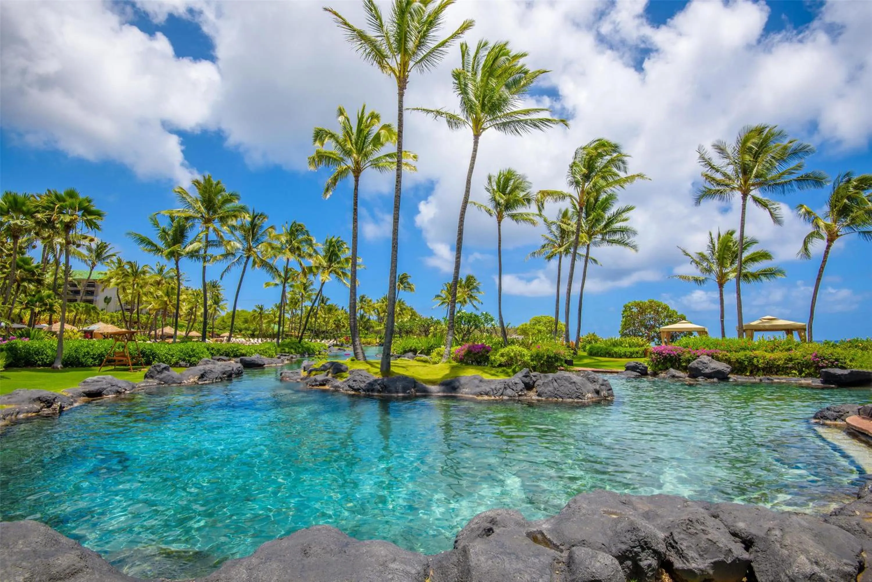 Swimming pool in Grand Hyatt Kauai Resort & Spa