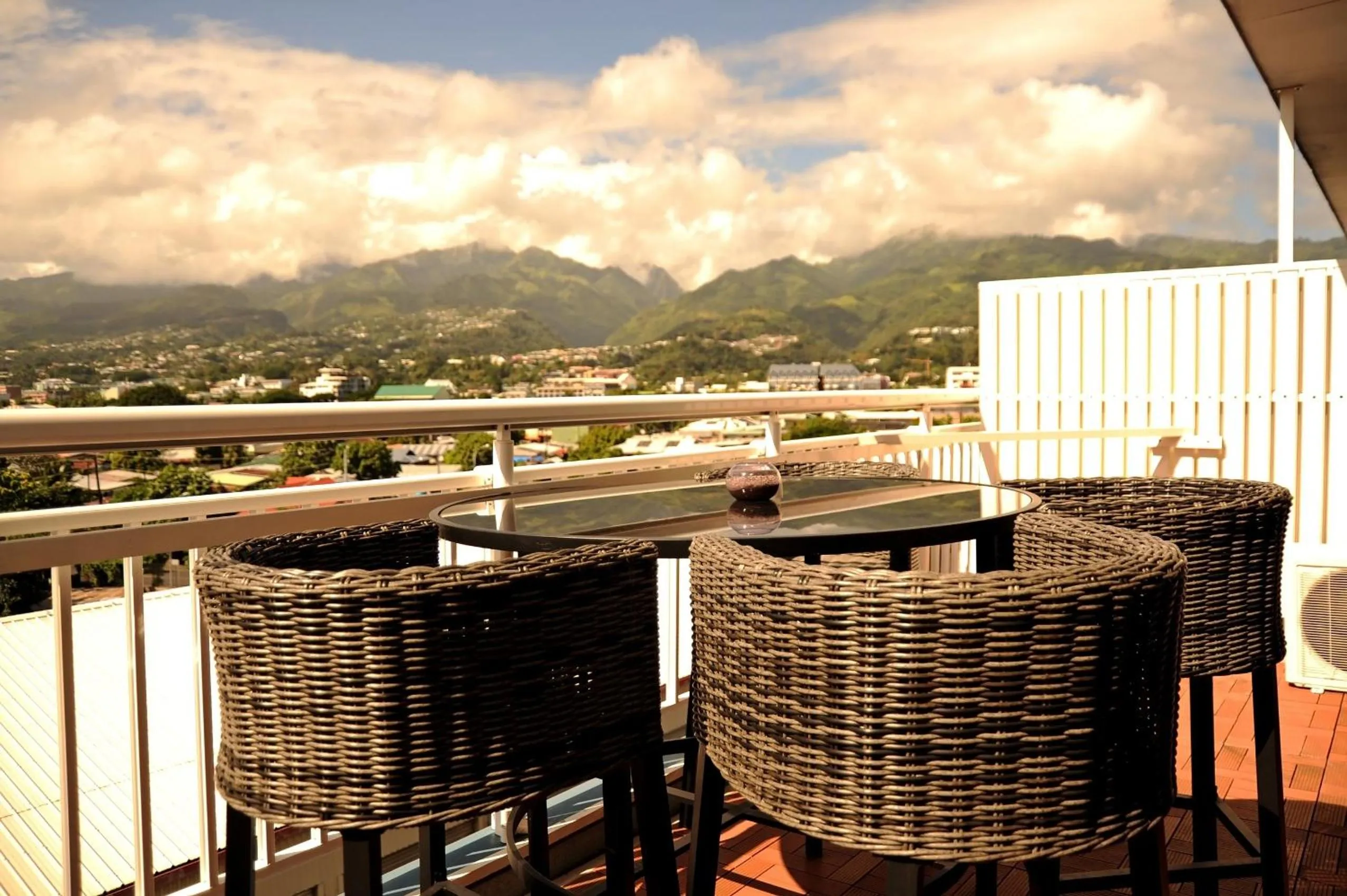 View (from property/room) in Hotel Sarah Nui