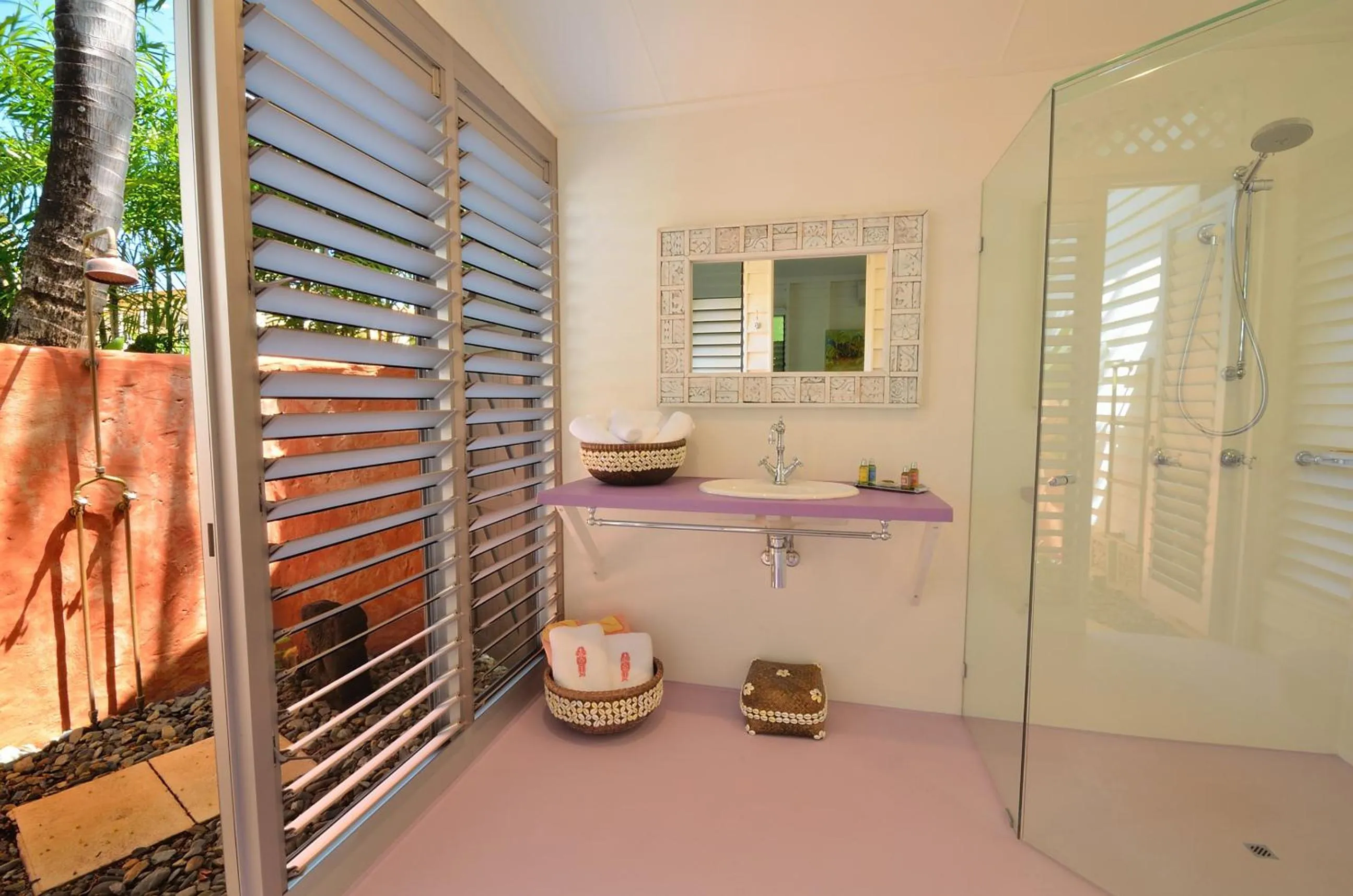 Bathroom in Sejala Beach Huts