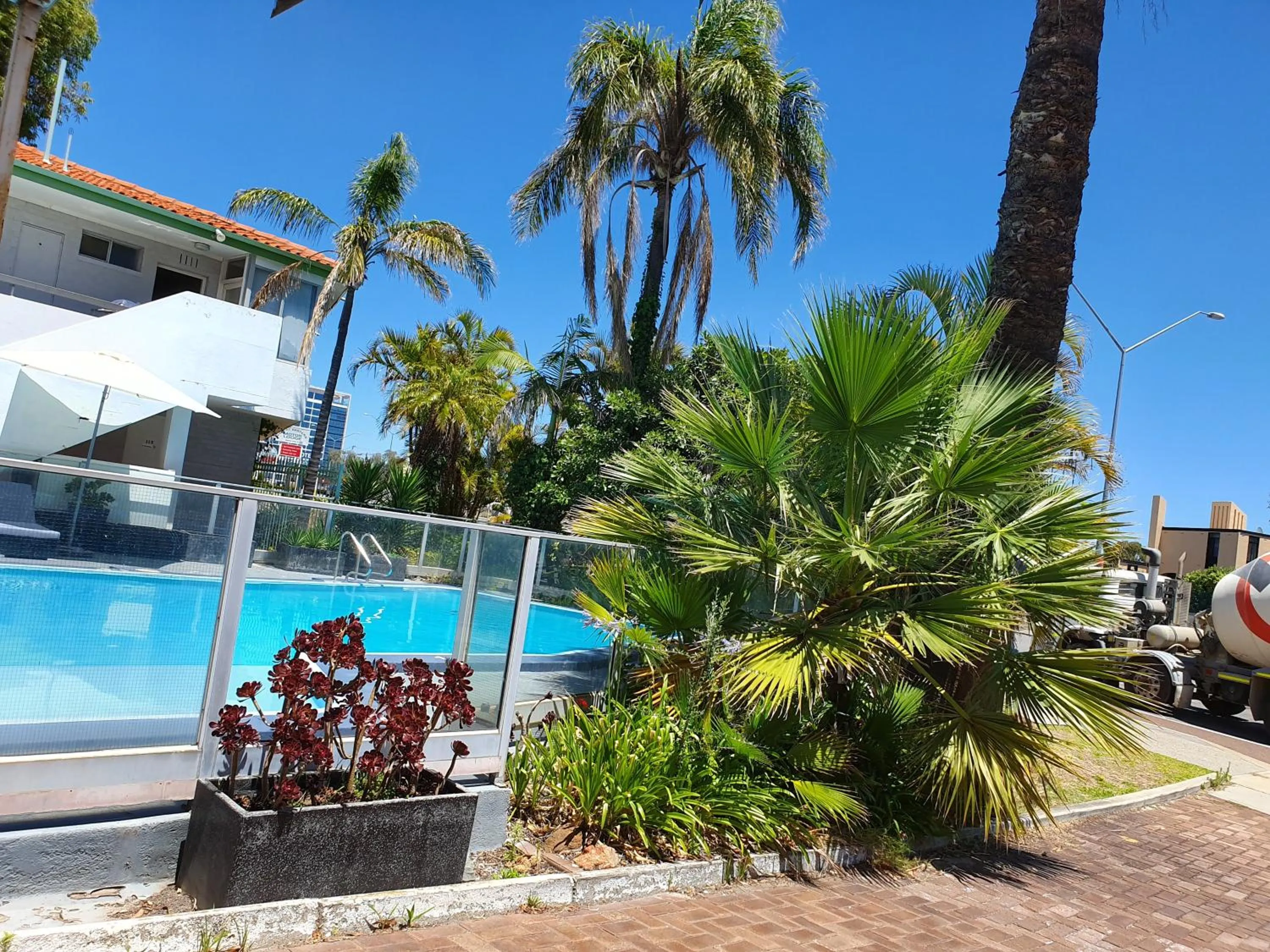 Pool view in Econo Lodge Rivervale