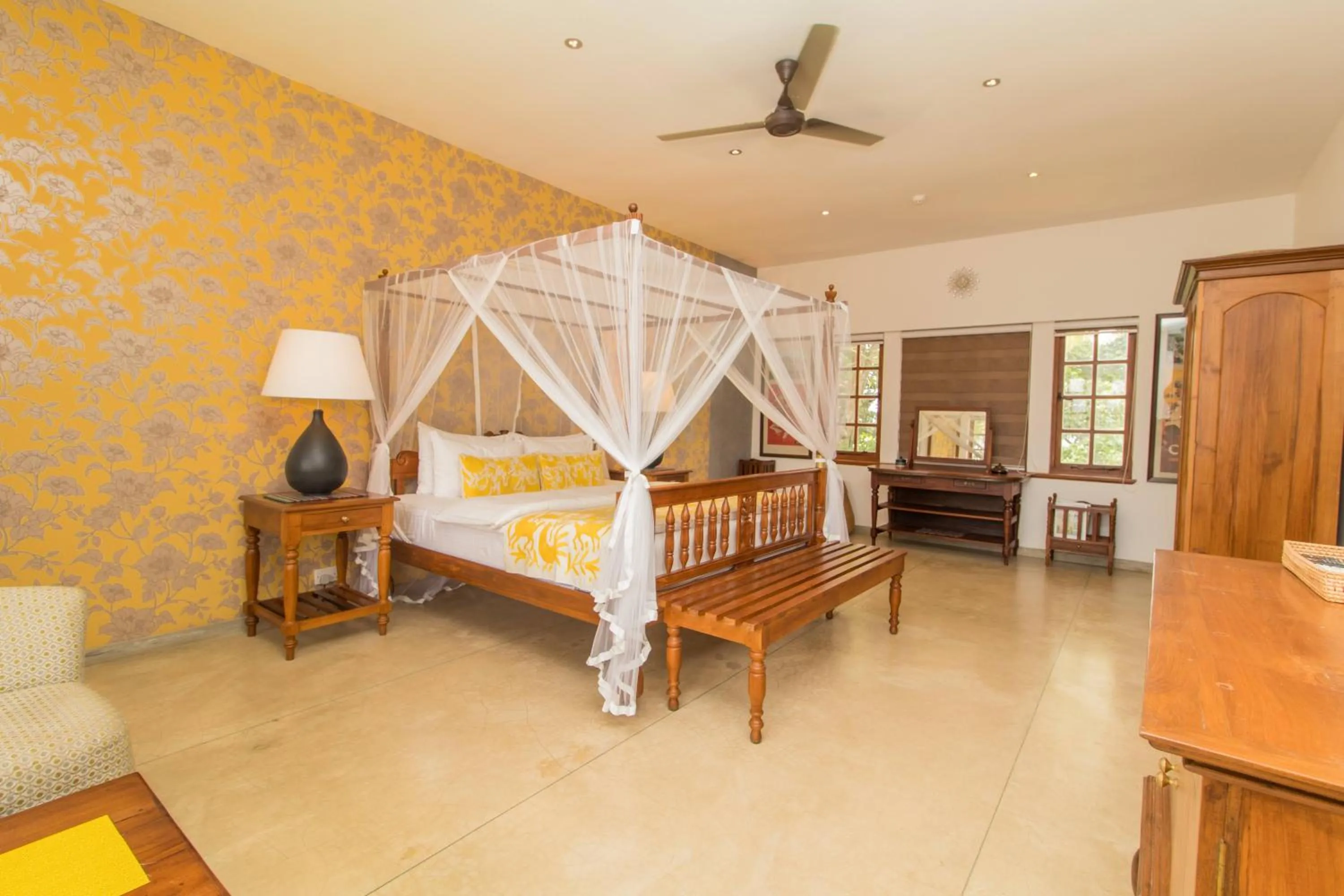 Photo of the whole room, Bed in The Elephant Stables