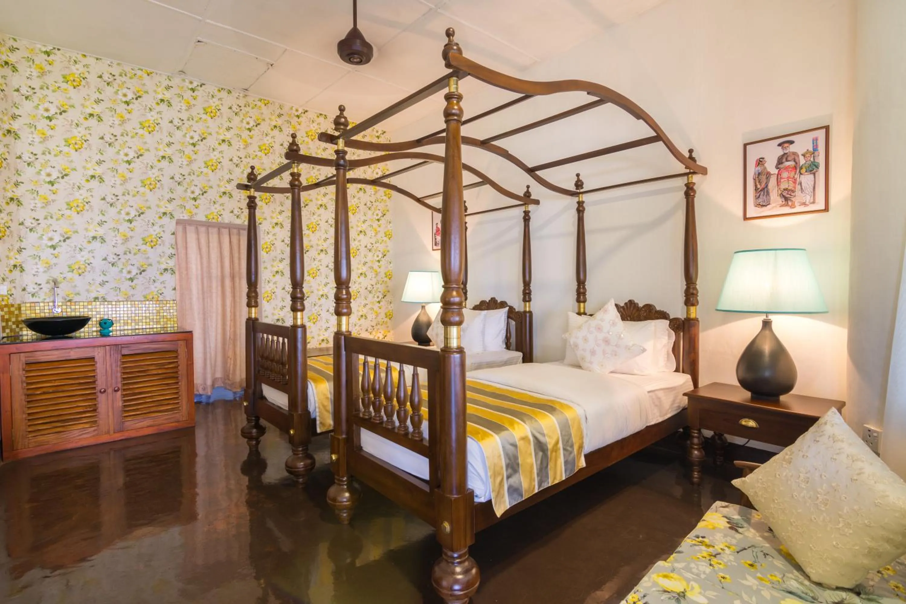 Bed in The Elephant Stables