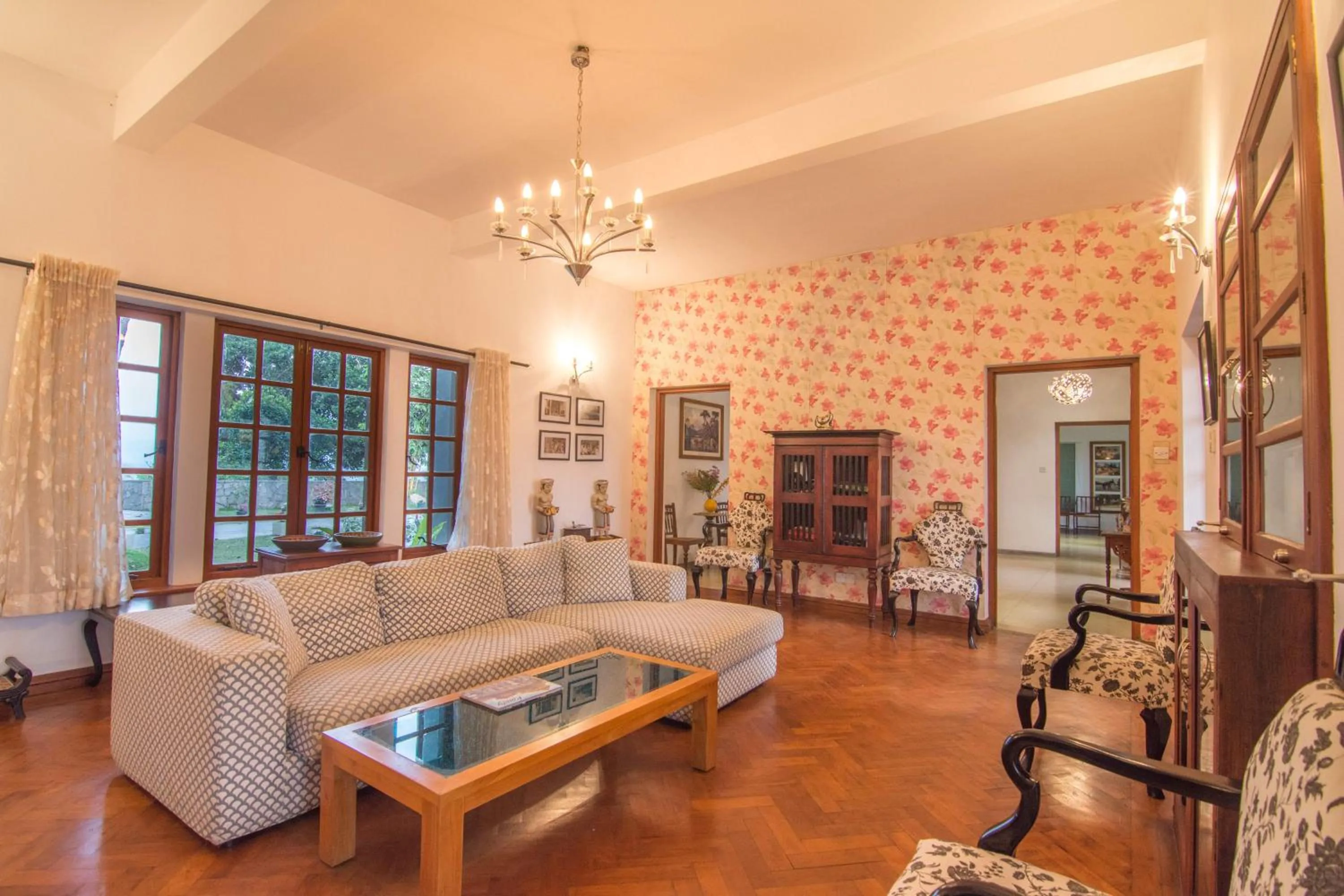 Living room in The Elephant Stables