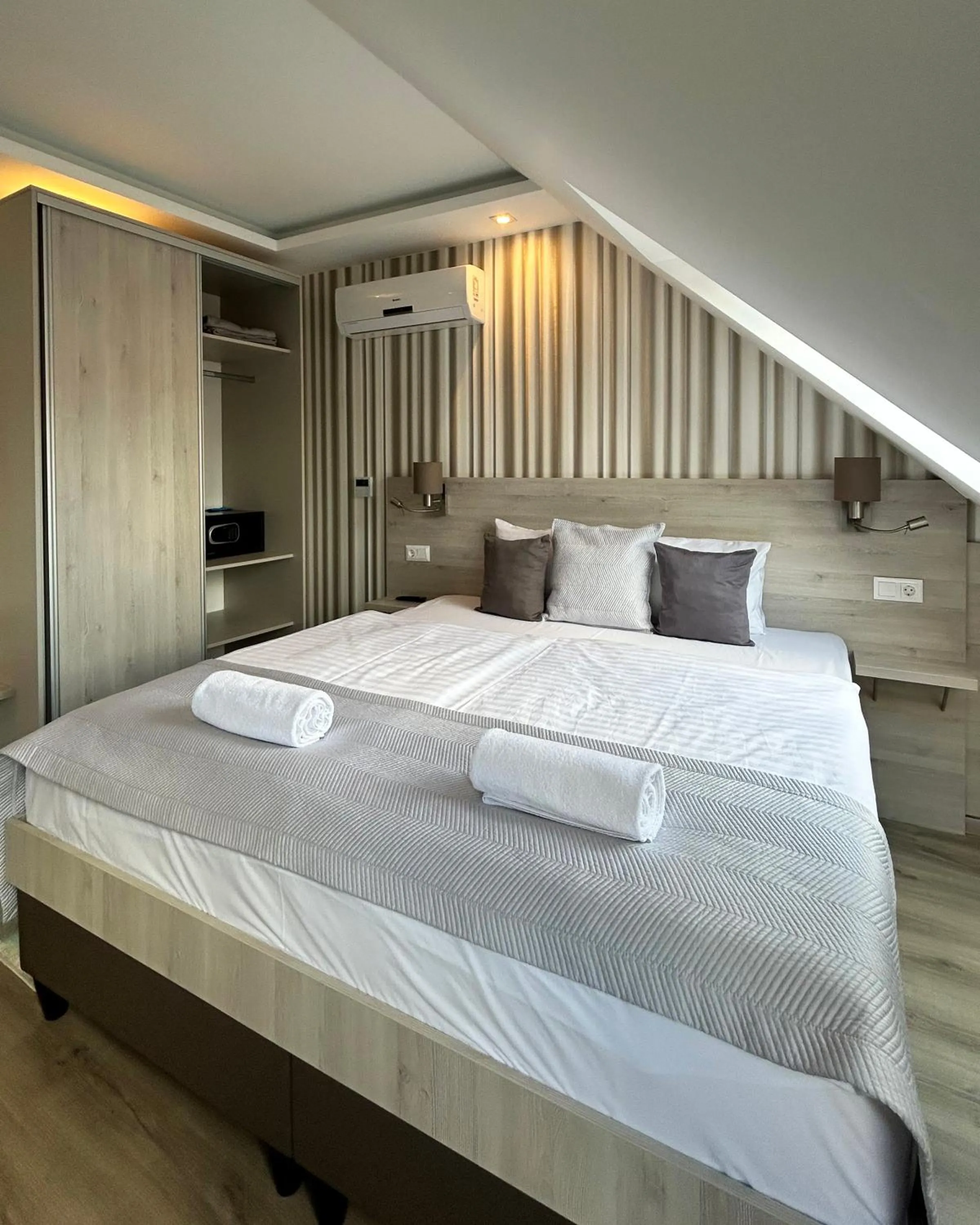 Bed in Fibula Residence Hotel & Wellness - Adults Only