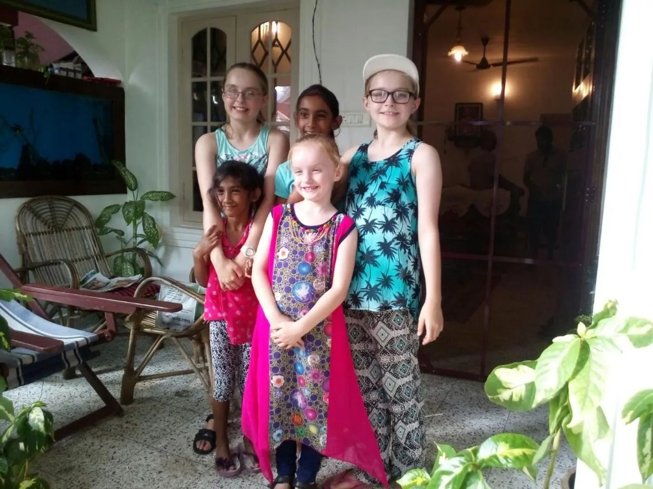 People in Nathans Holiday Home