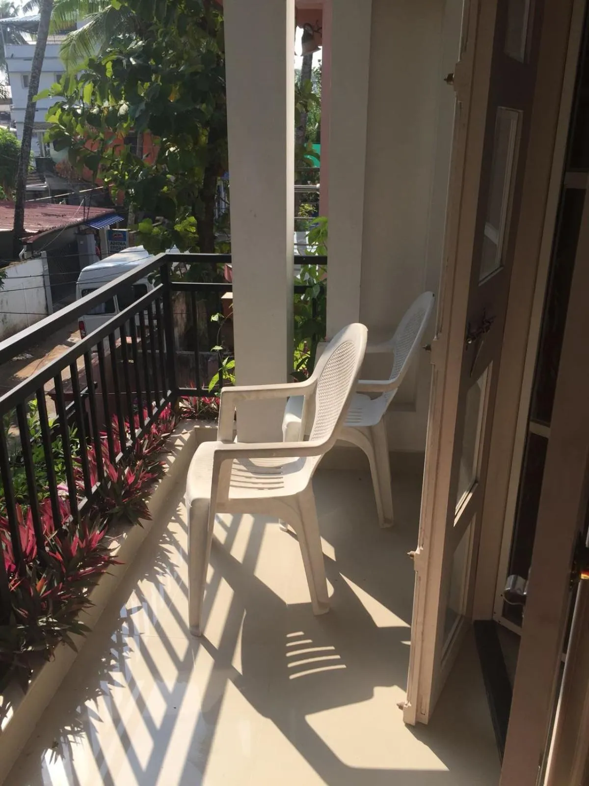 Balcony/Terrace in Nathans Holiday Home