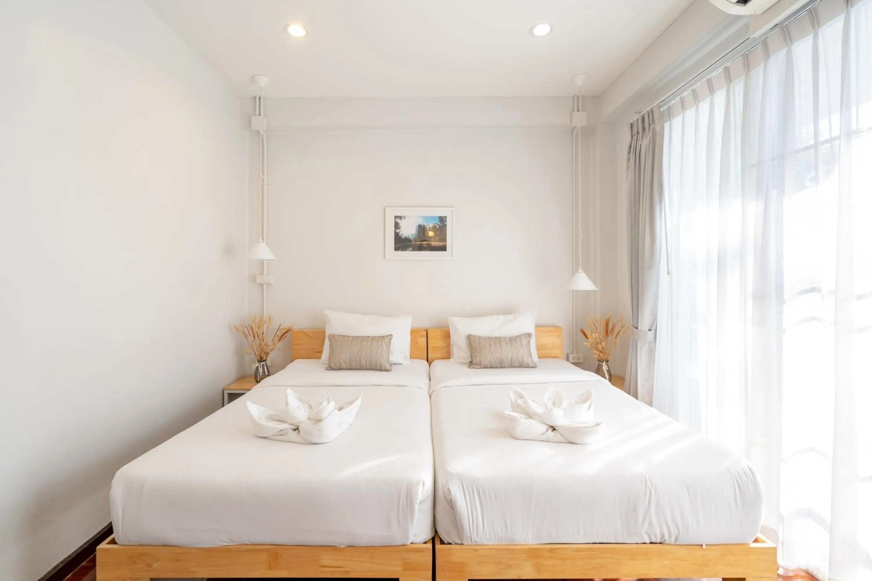 Standard Twin Room in B House Chiang Mai Thailand