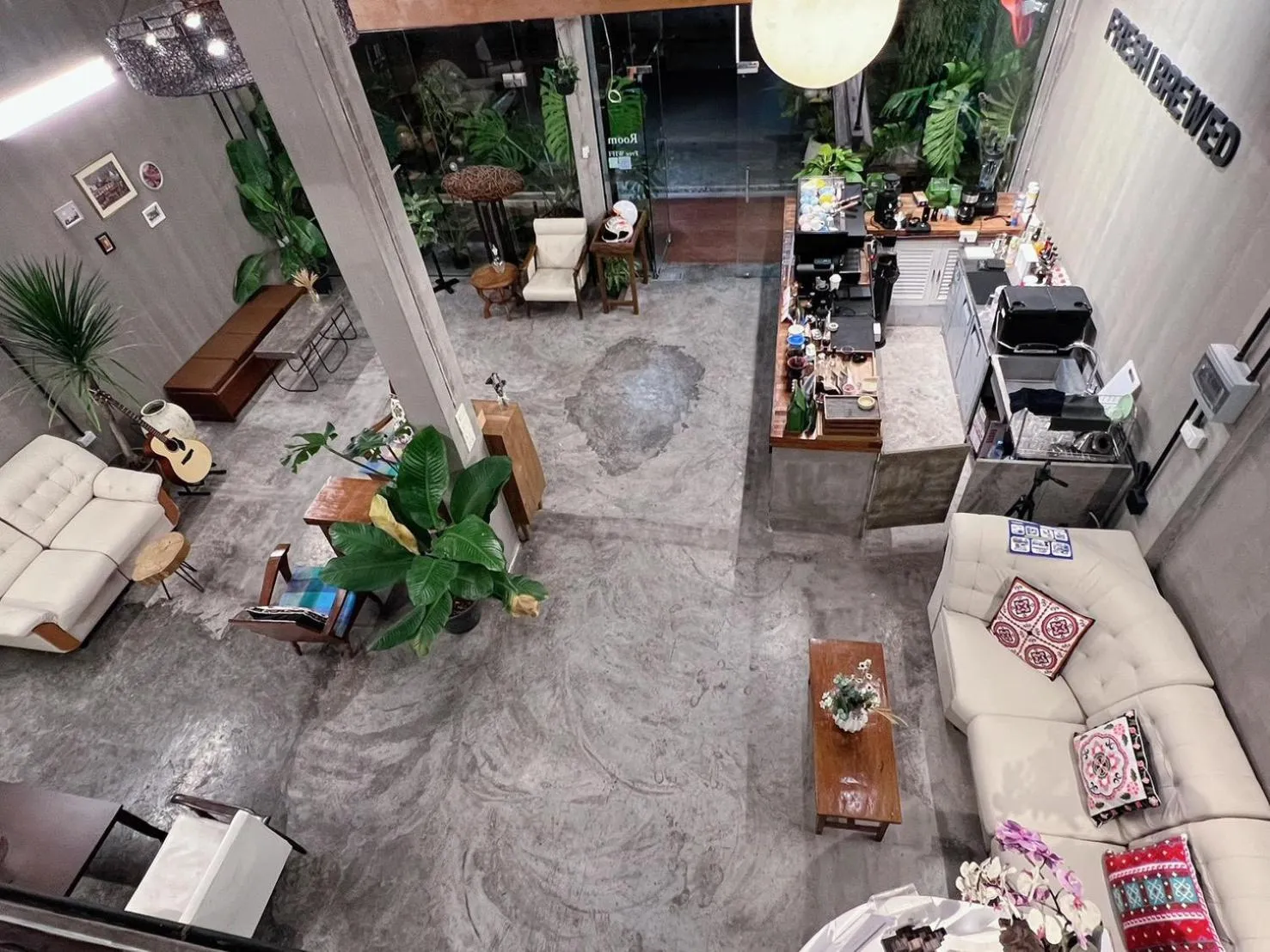 Lobby or reception in B House Chiang Mai Thailand