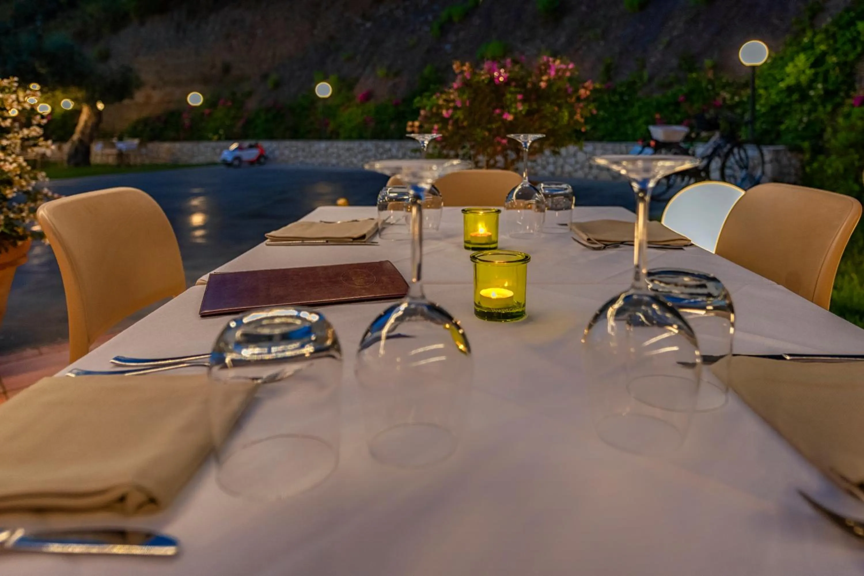 Garden view in La Risacca Relais B&B