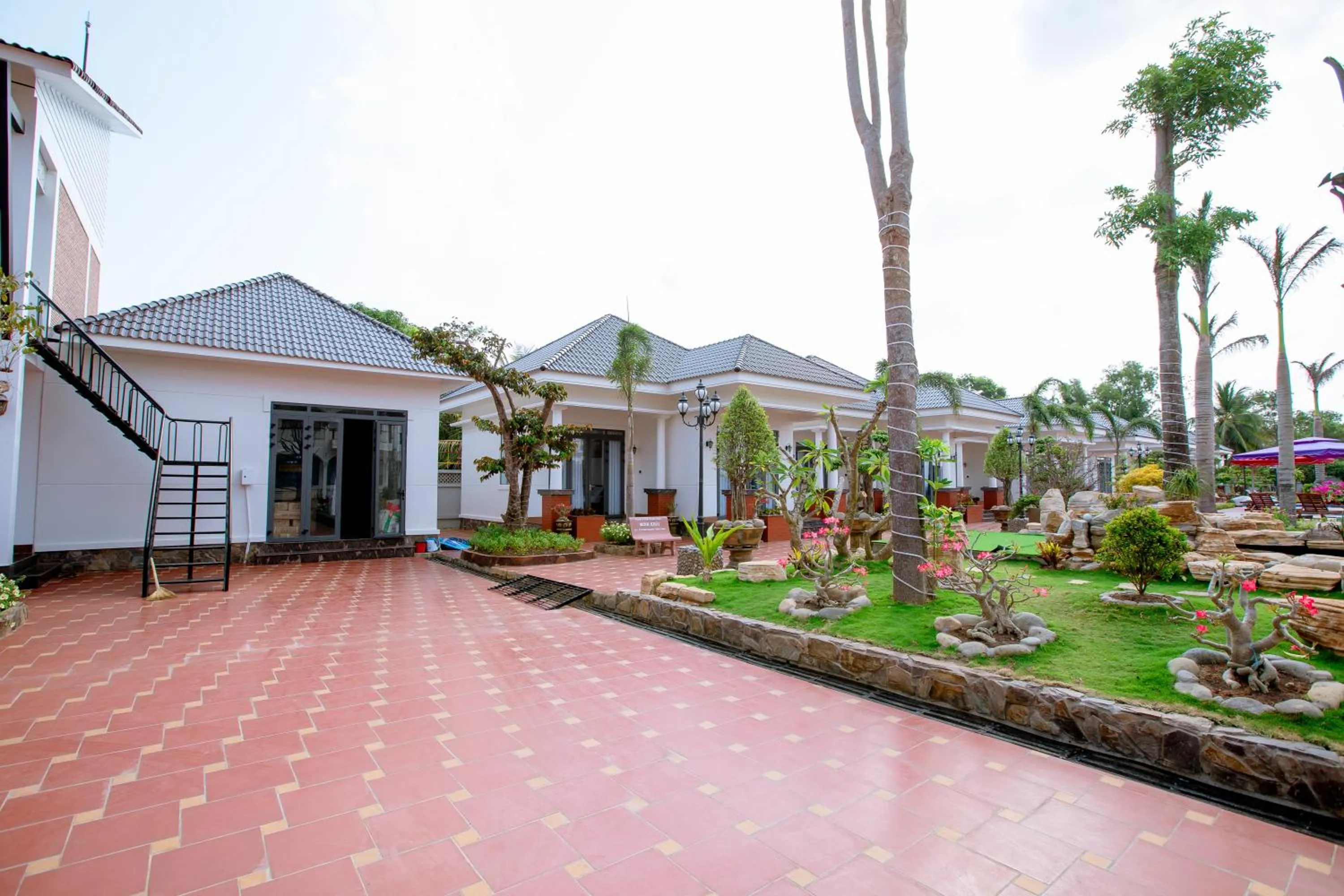 Garden in Thien An Hotel