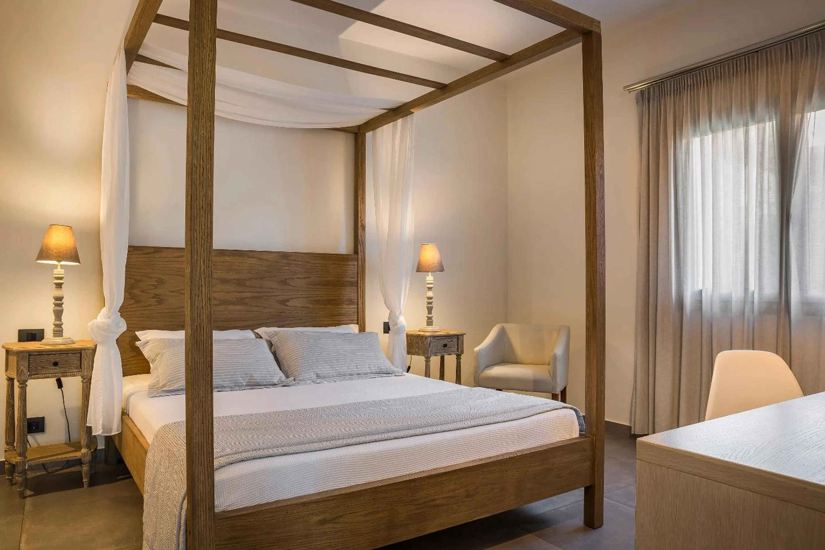 Bed in ASTRA Village Resort