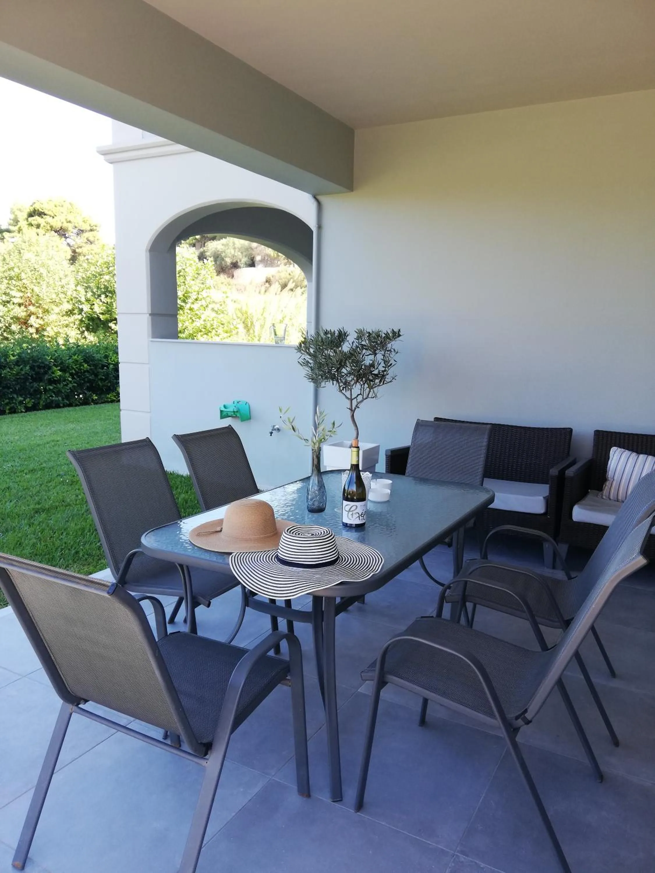 Patio in ASTRA Village Resort