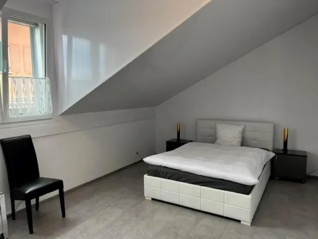 Bed in Hotel Hippel Krone