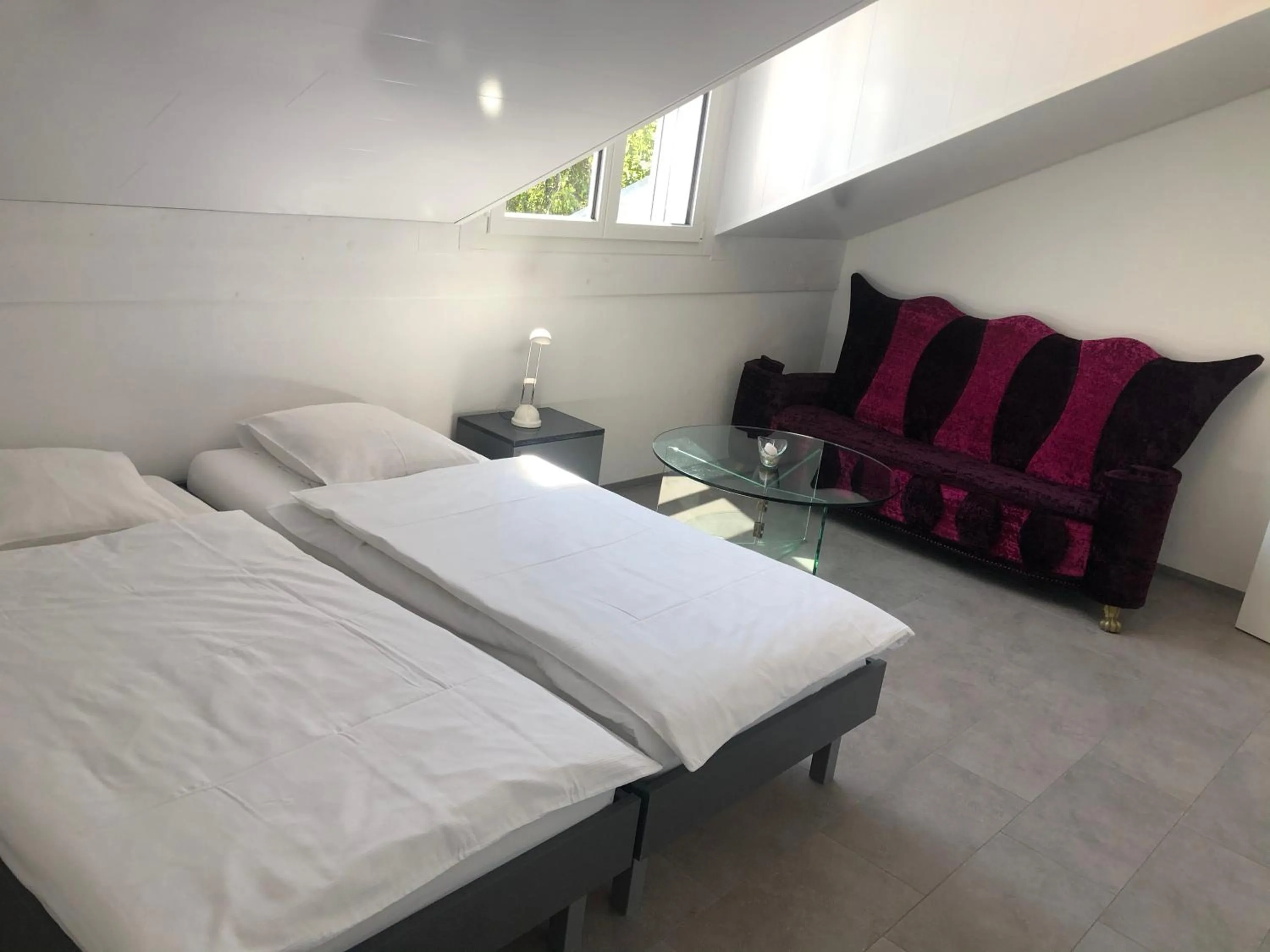 Bed in Hotel Hippel Krone