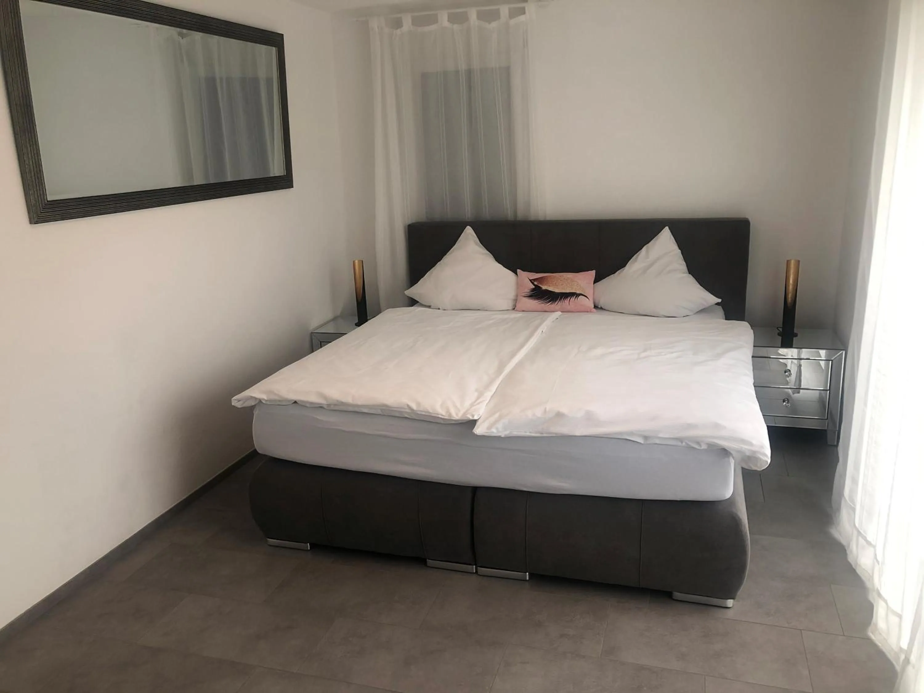 Bed in Hotel Hippel Krone