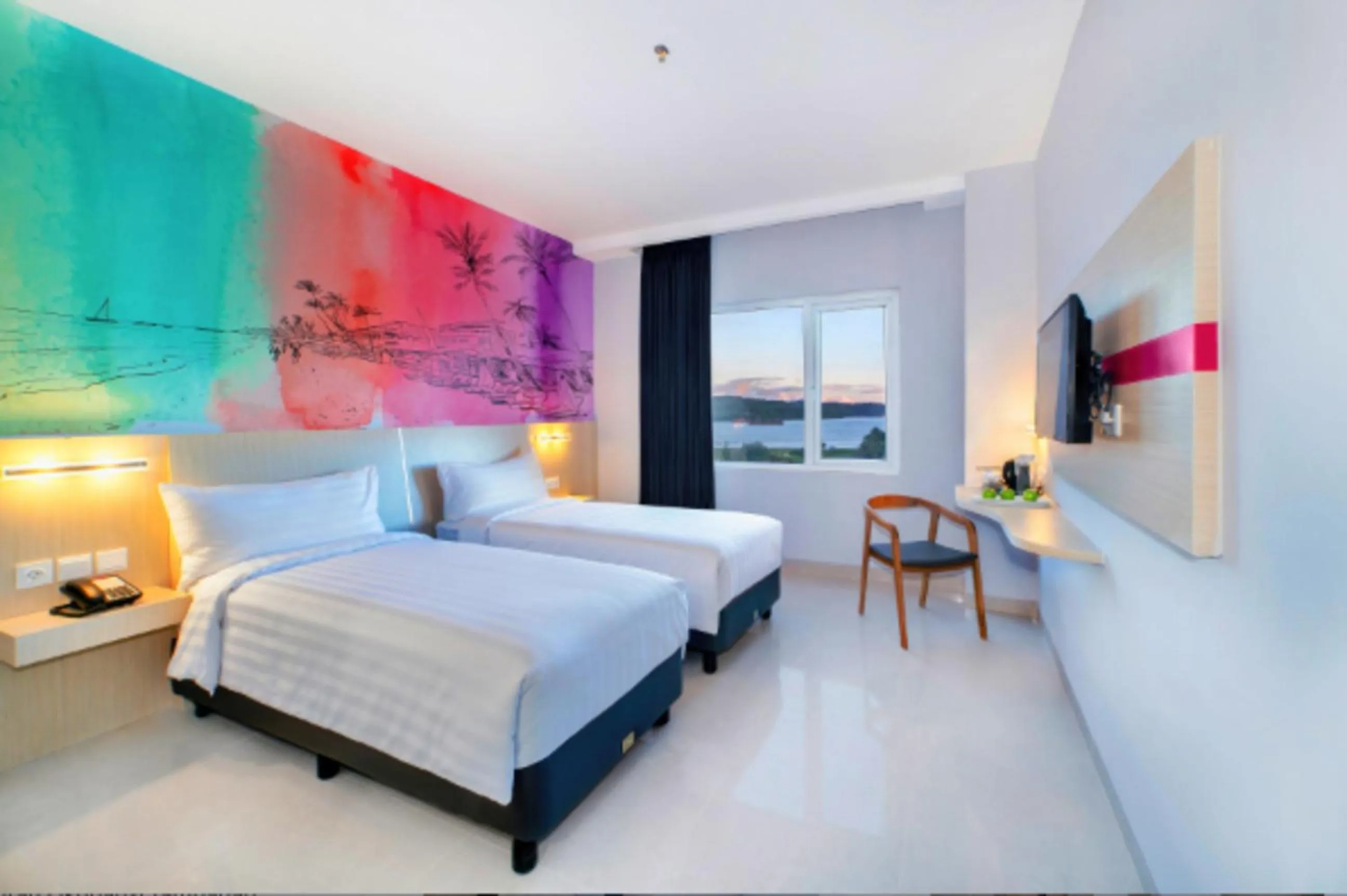 Bedroom, Bed in favehotel Bitung