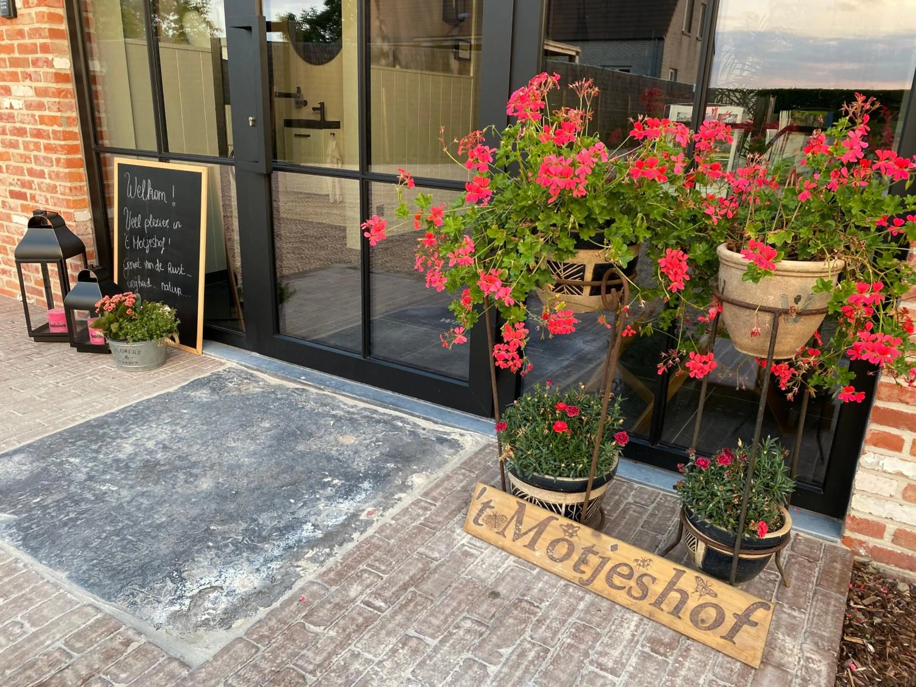 Facade/entrance in B&B 't Motjeshof