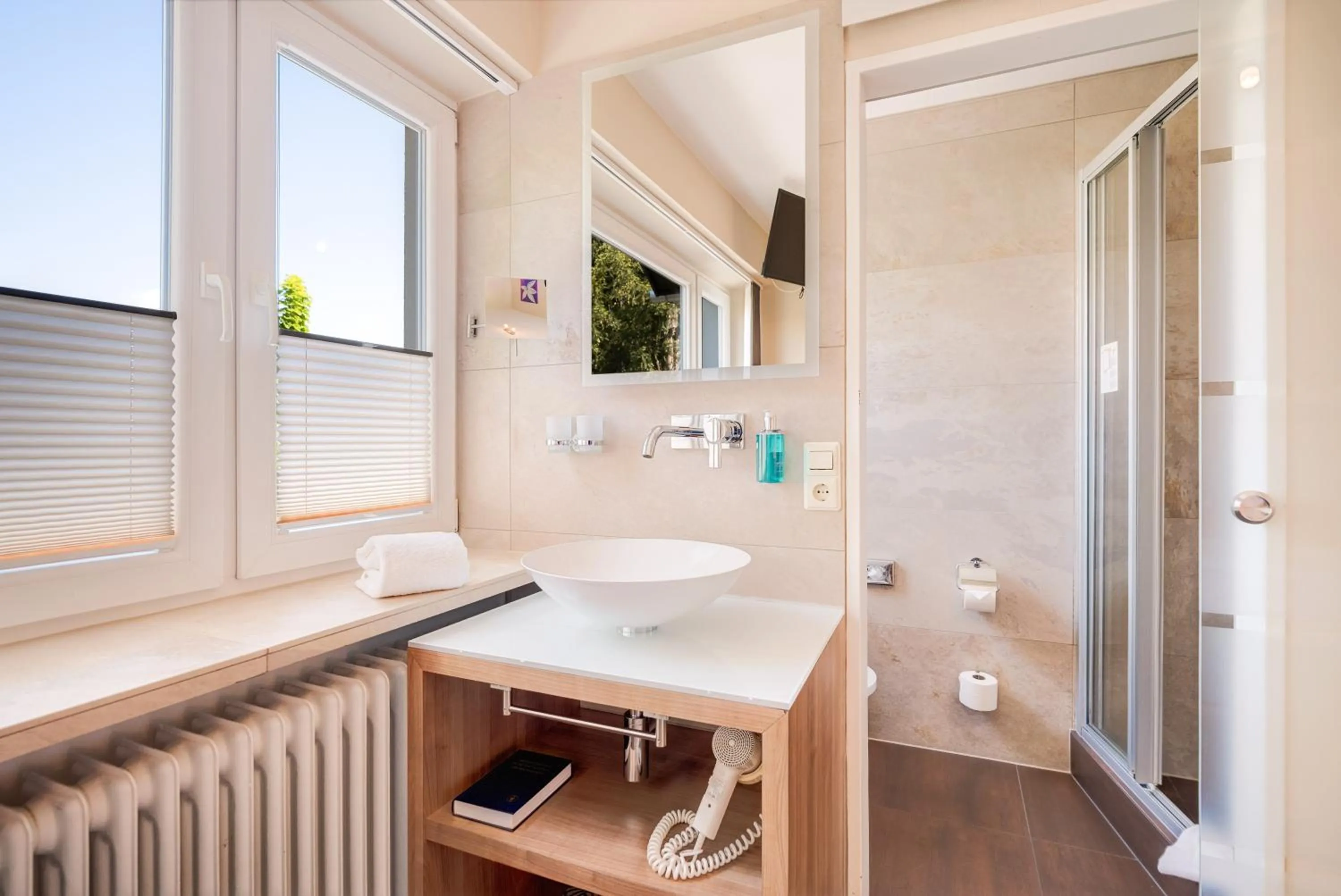 Shower in Parkhotel Lindau