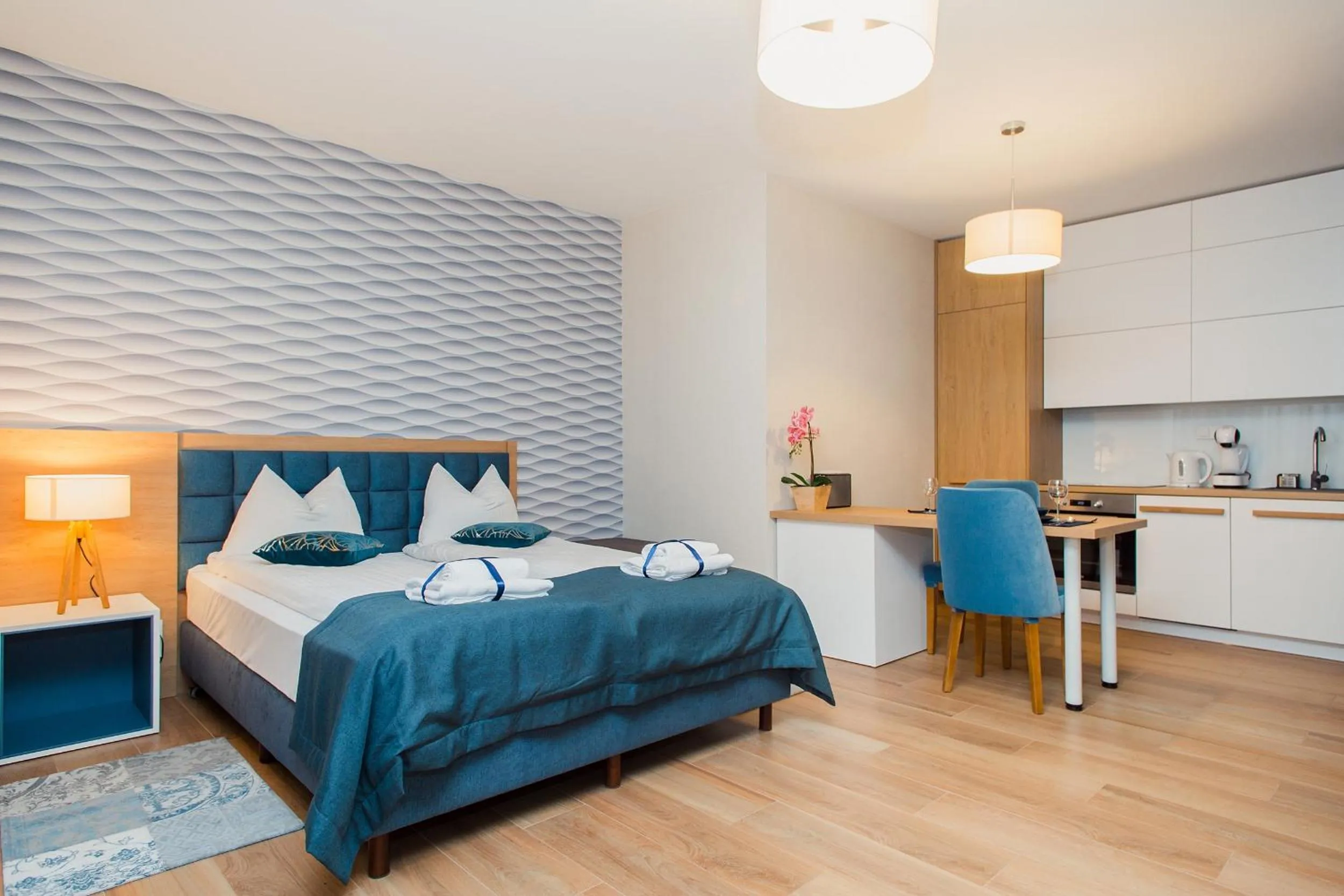 Bed in ShortStayPoland Apartamenty