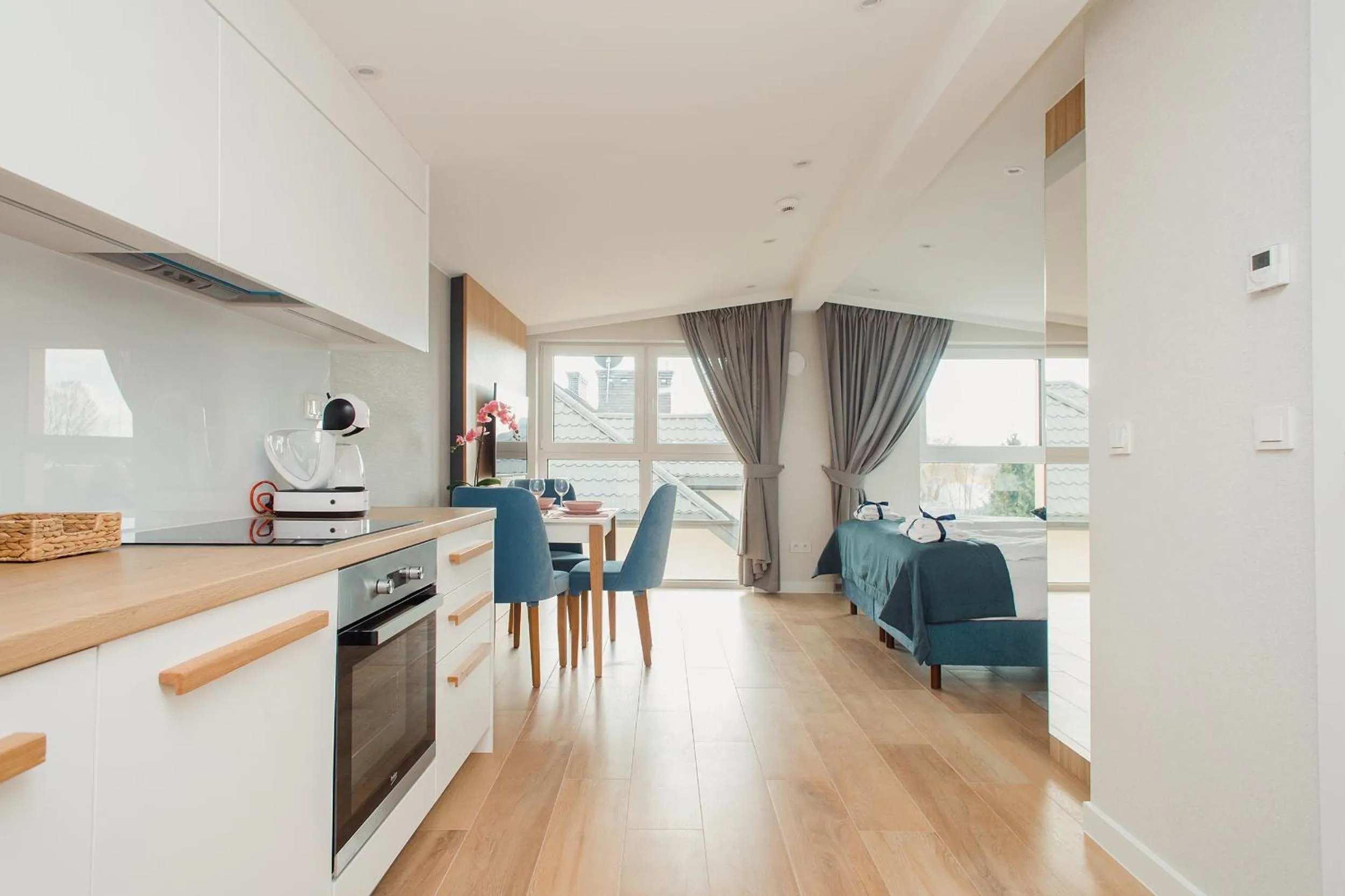 Bed in ShortStayPoland Apartamenty