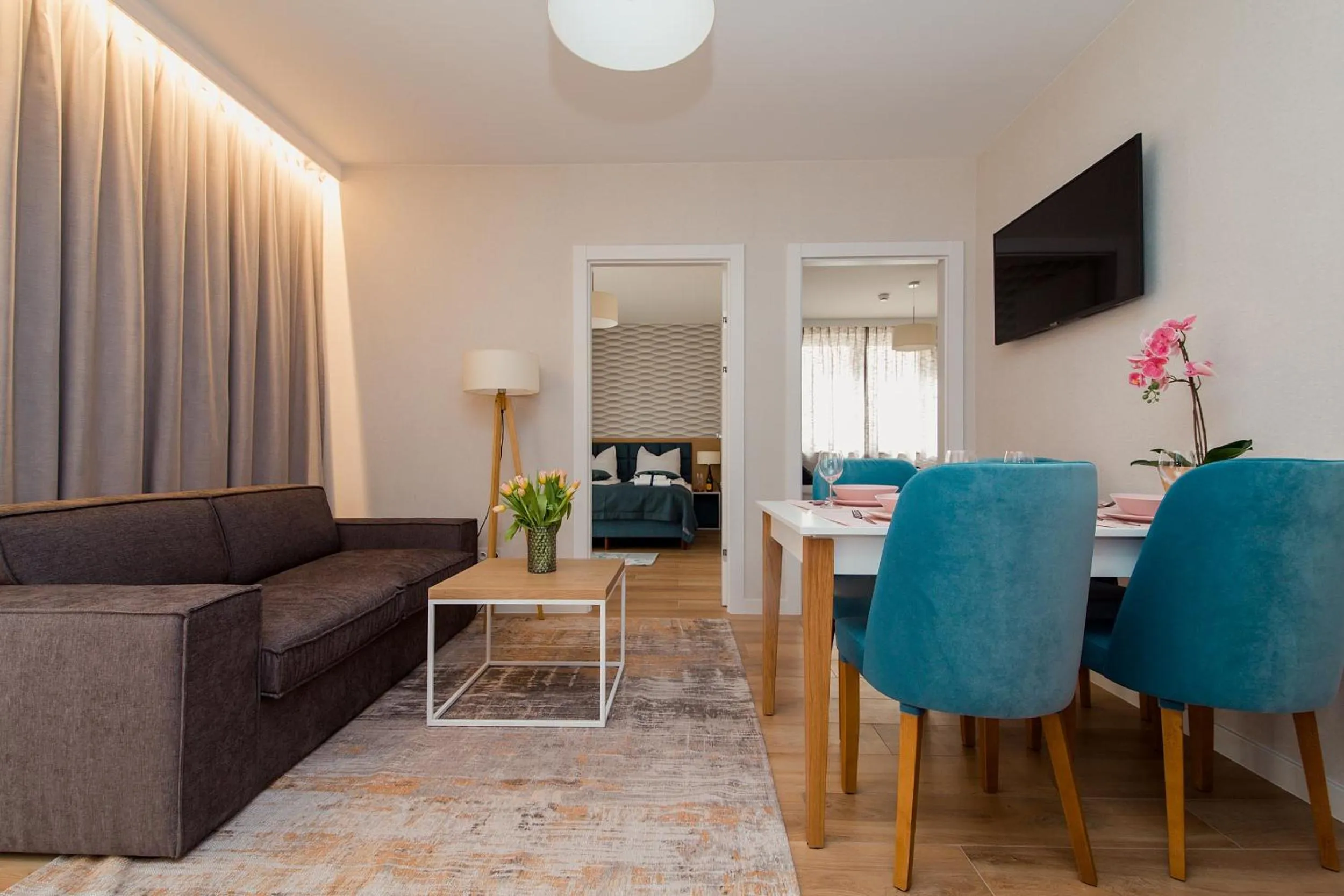 Bed in ShortStayPoland Apartamenty