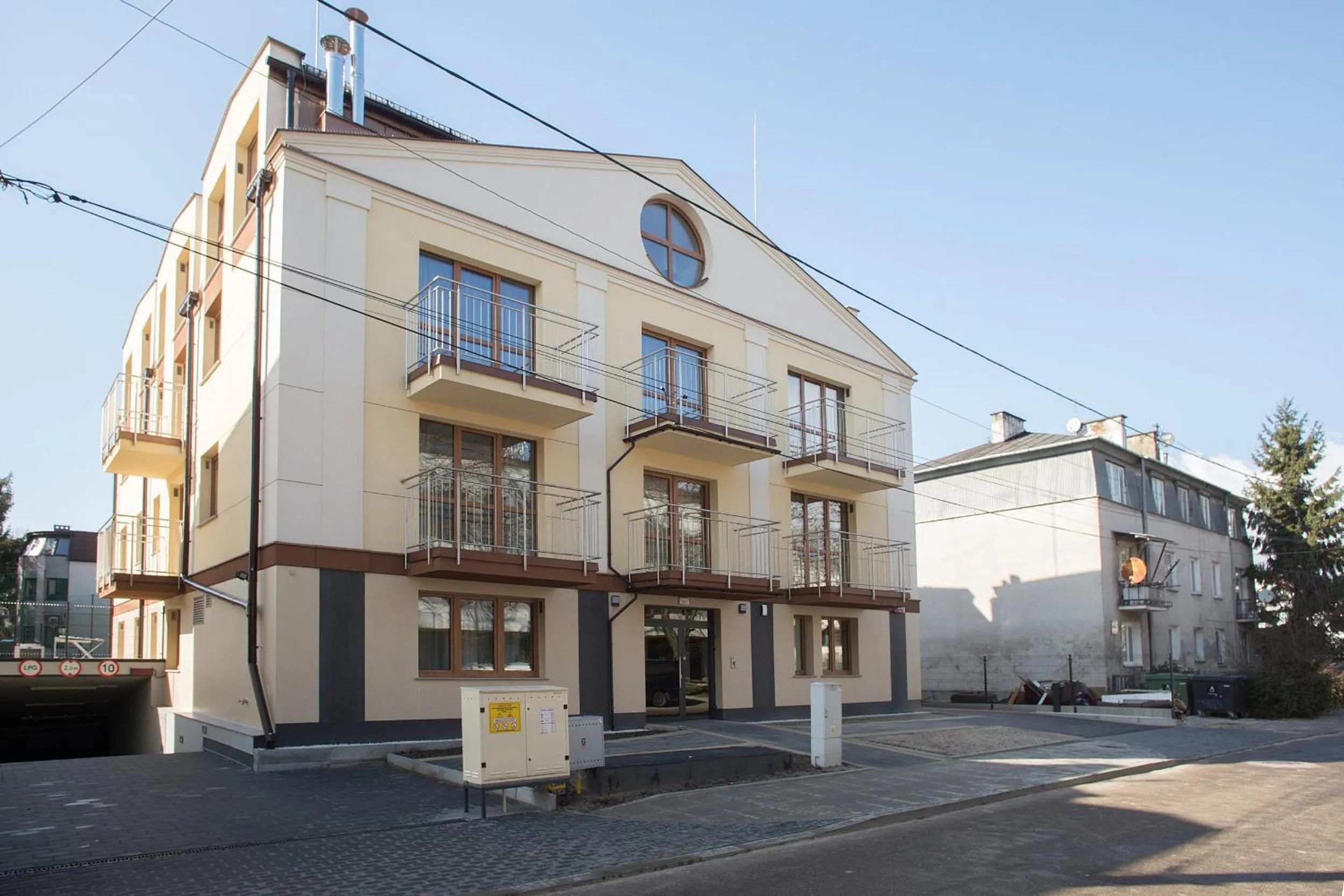 Property building in ShortStayPoland Apartamenty