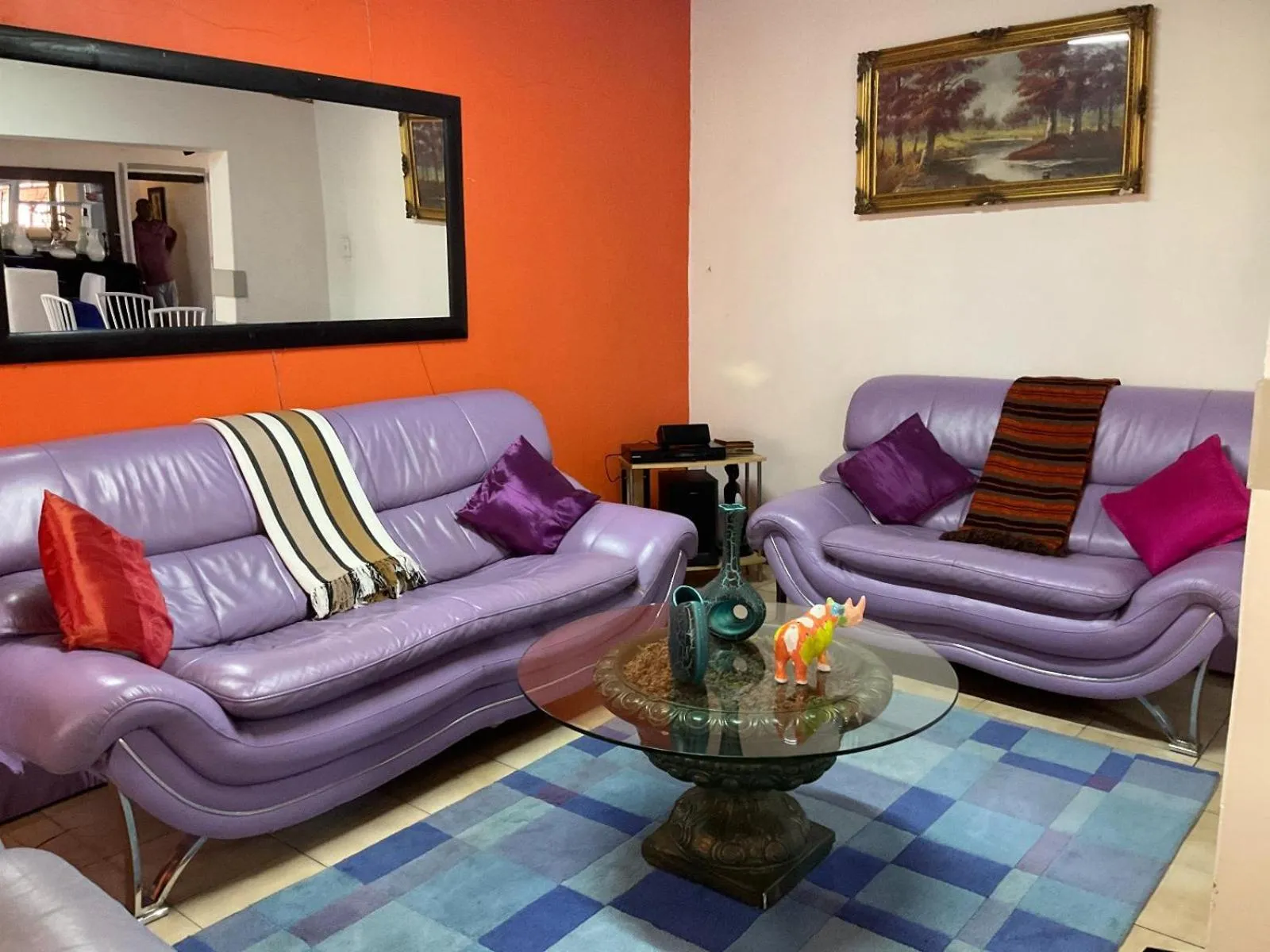 Living room in Royal Olympia Lodges & Safaris RSA