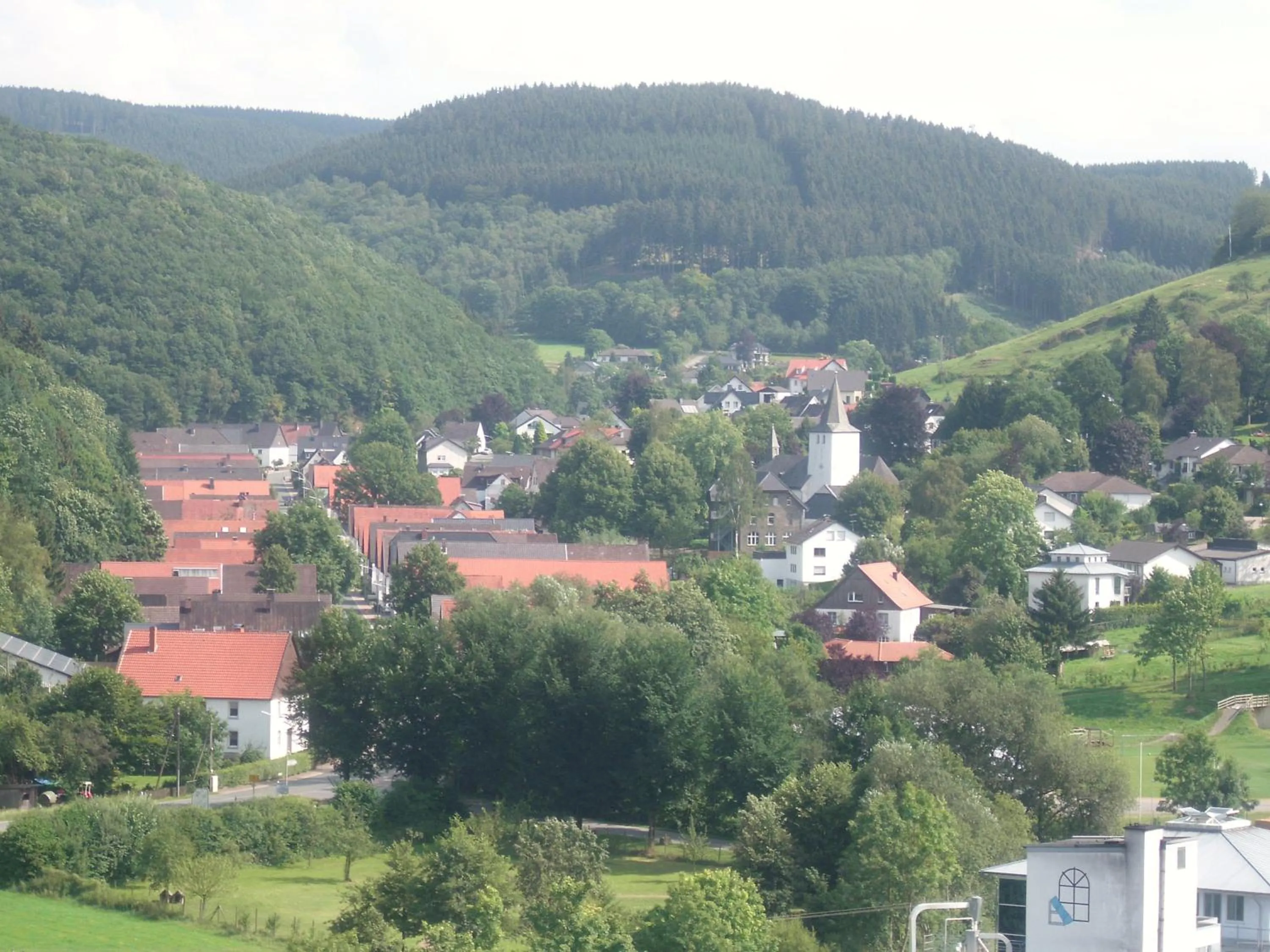 Natural landscape in Landhotel Pingel