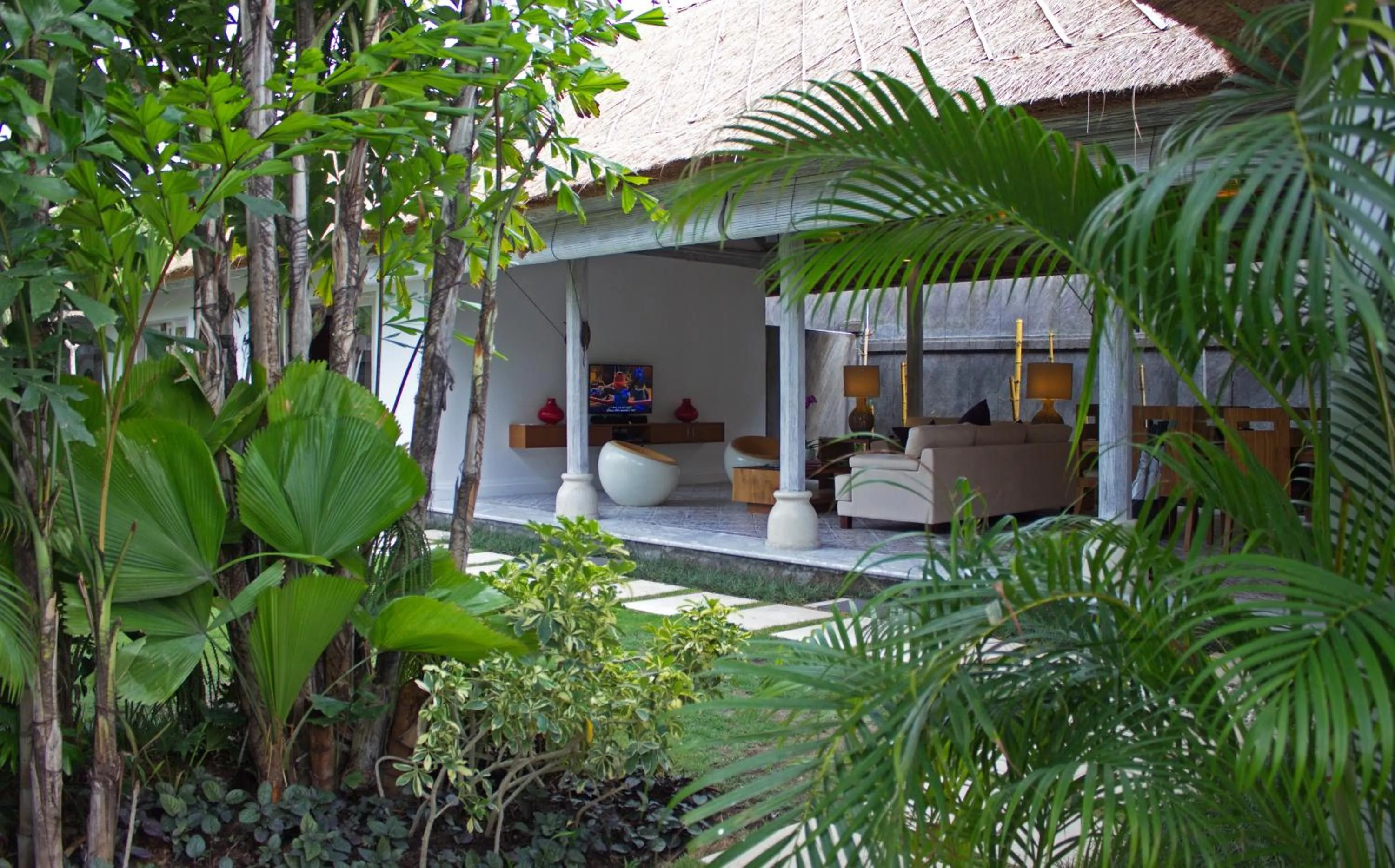 Garden in Serene Villas