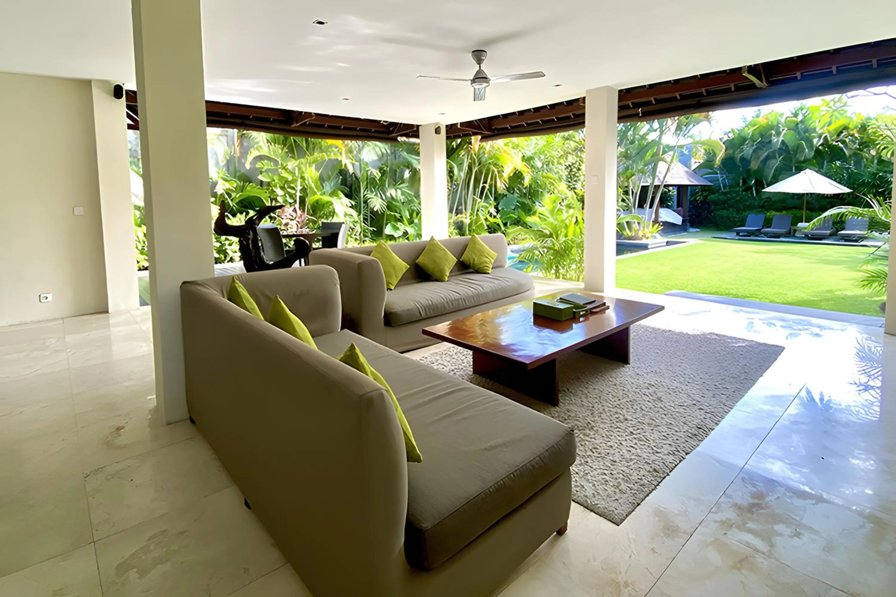 Living room in Serene Villas