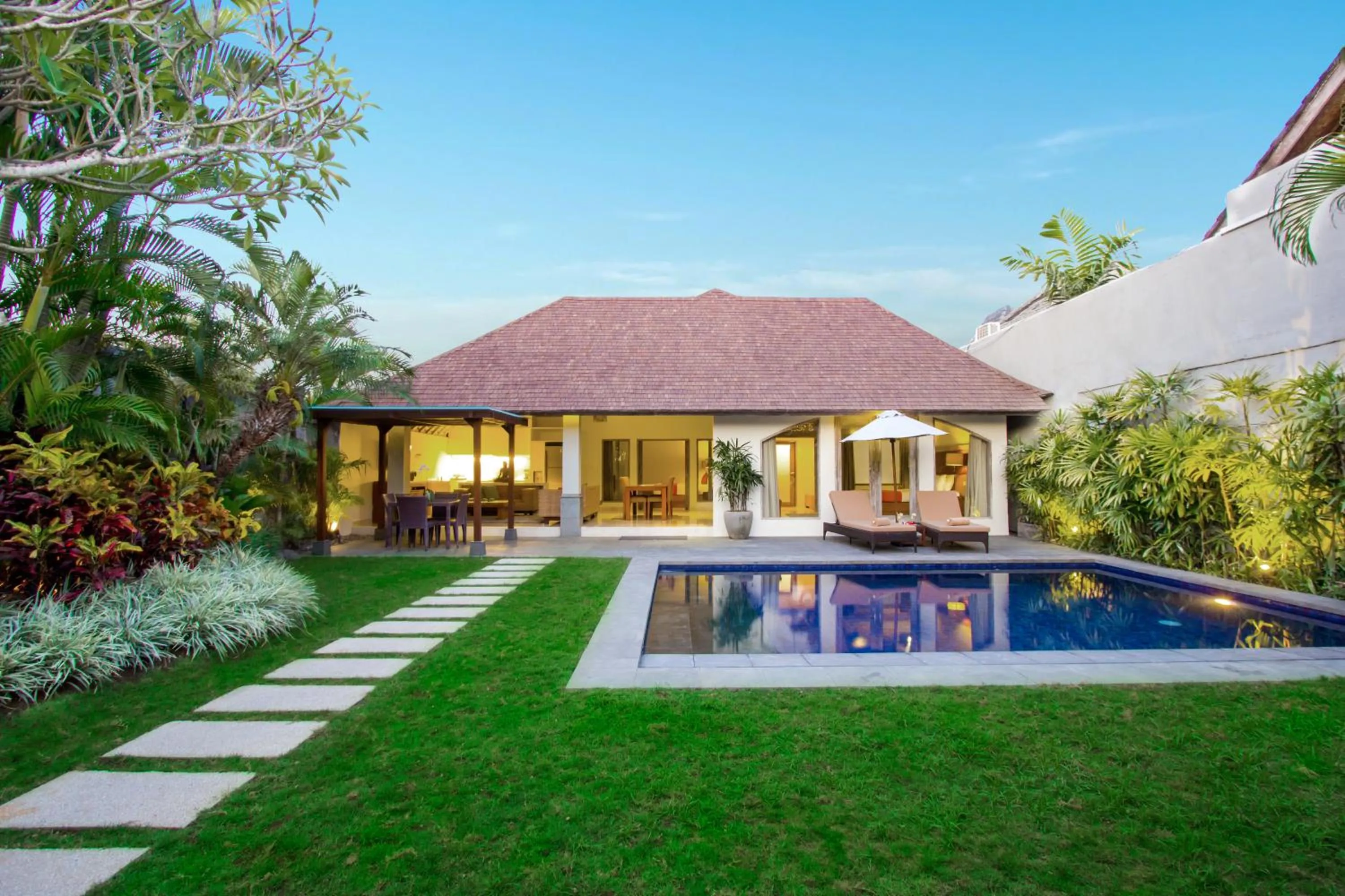 Swimming pool in Serene Villas