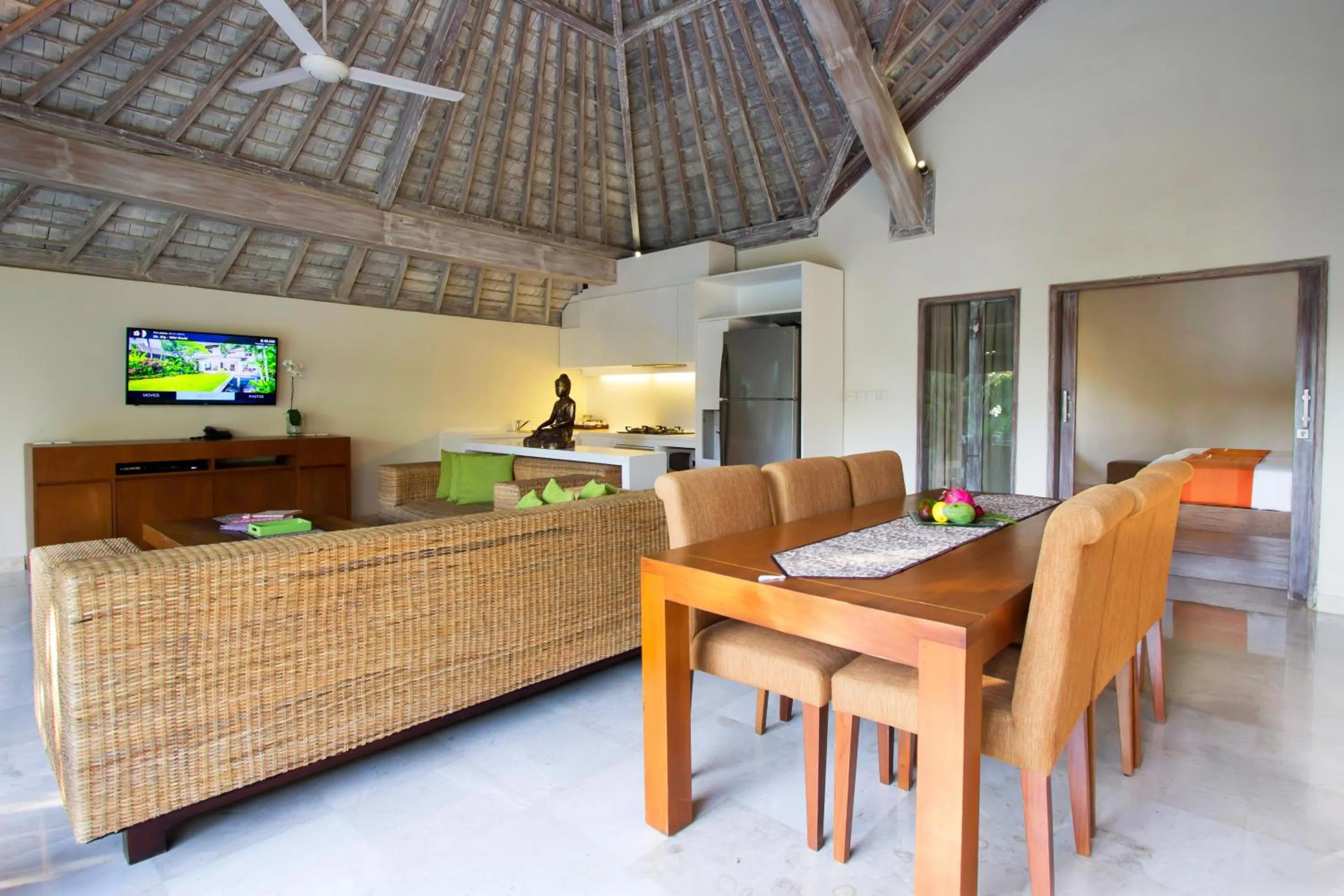 Living room in Serene Villas