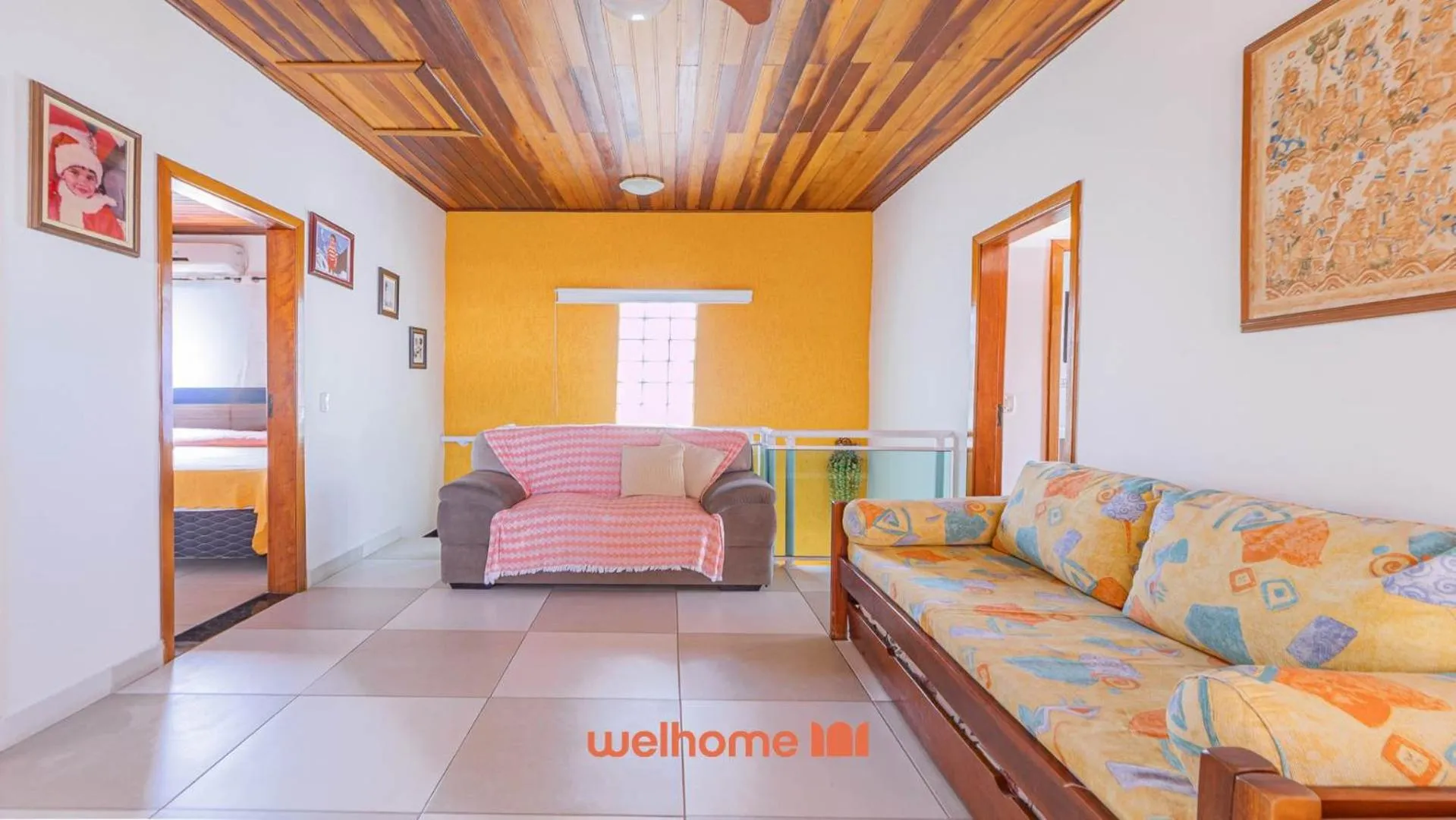 Bed in Casa Amarela Estufa 2 Ubatuba SP