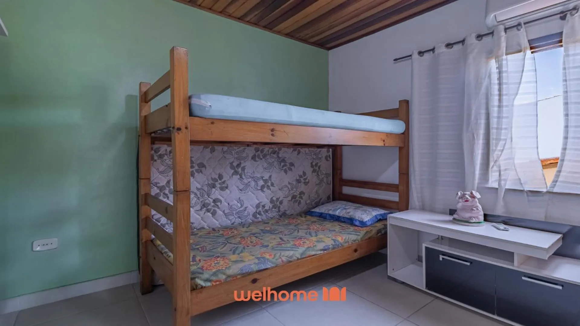 Bed in Casa Amarela Estufa 2 Ubatuba SP