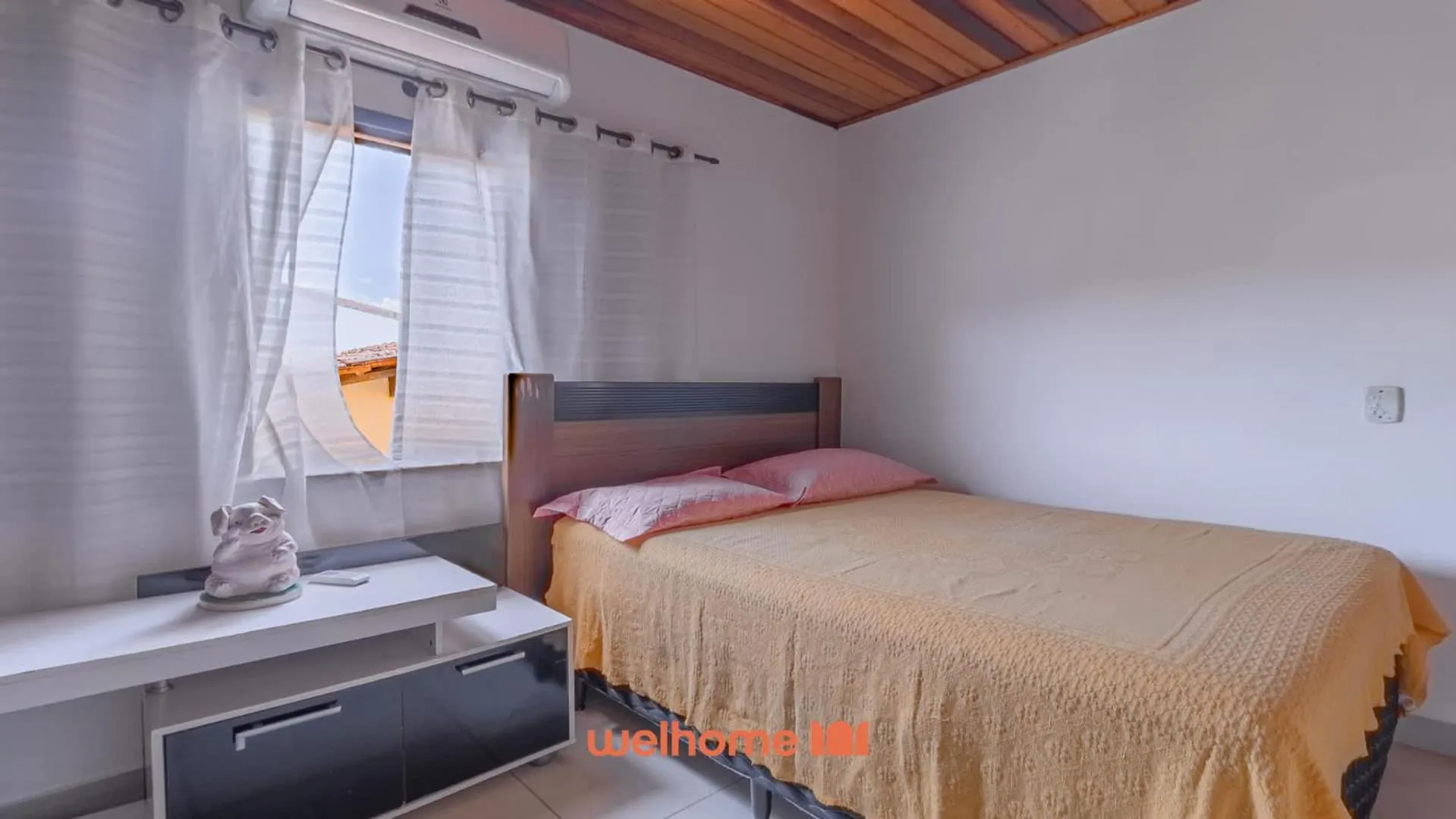 Bed in Casa Amarela Estufa 2 Ubatuba SP