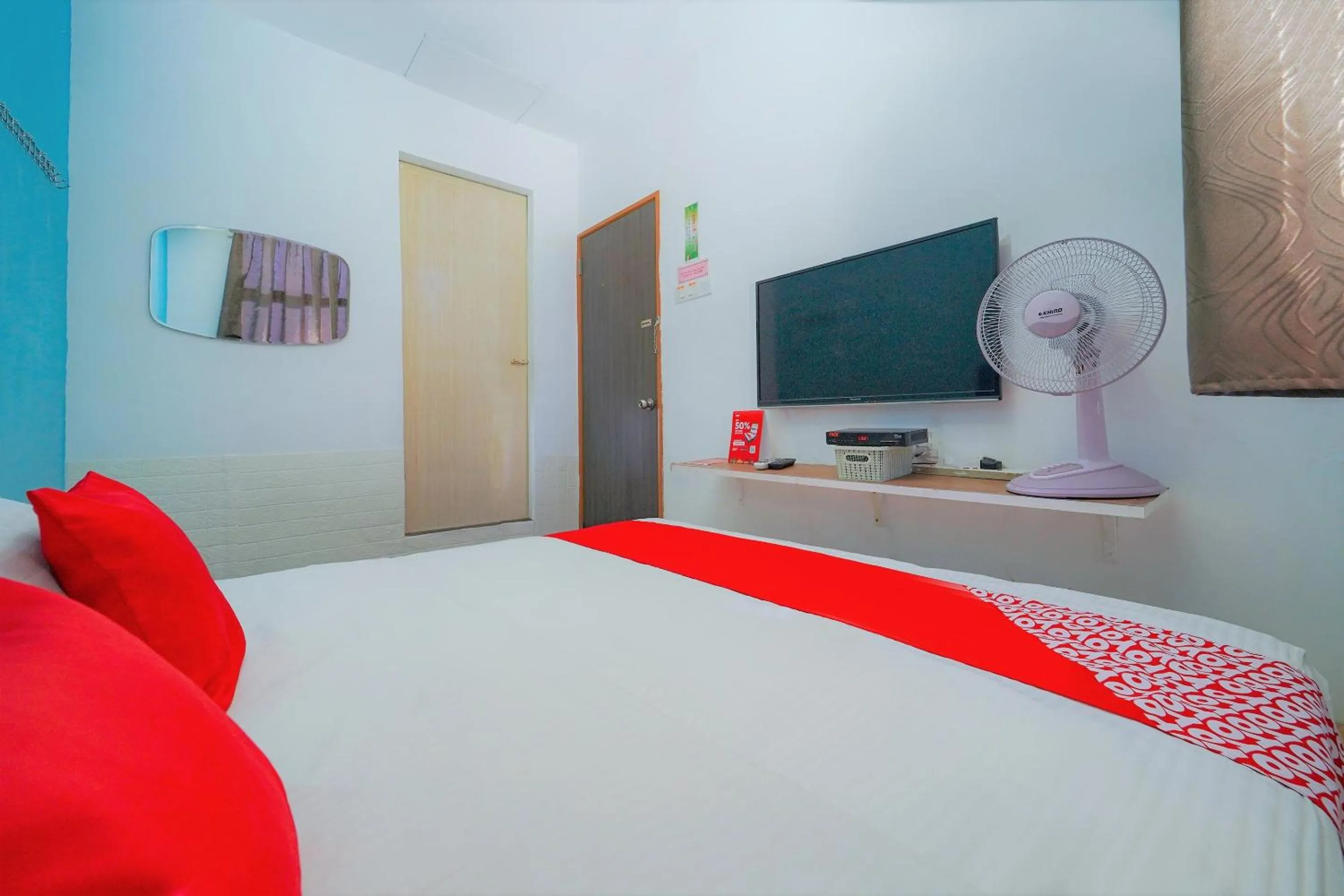 Bedroom, Bed in Hotel O V Stay Guesthouse