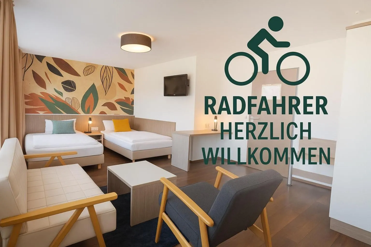 Living room in Hotel Madeleine Biohotel