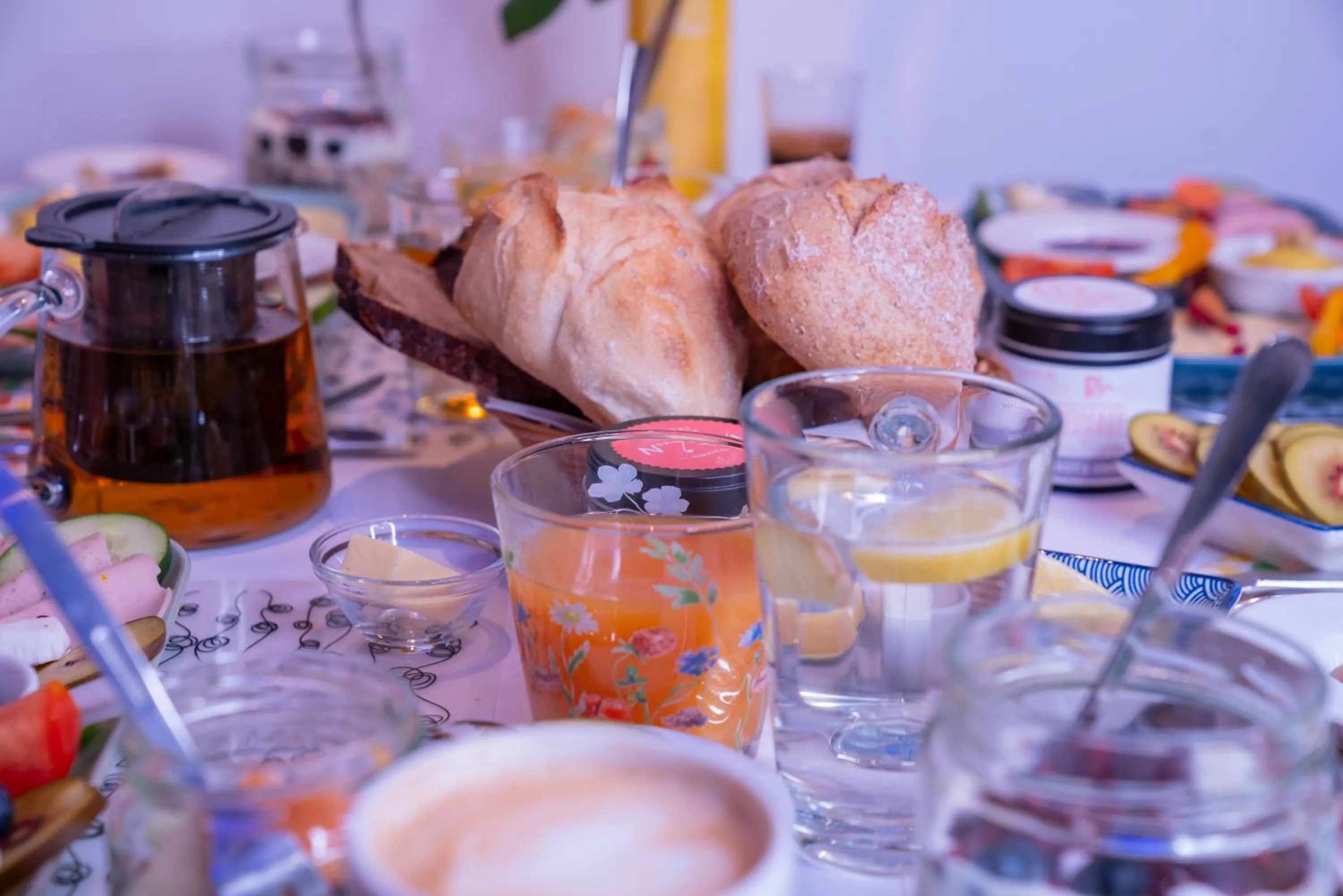 Breakfast in Hotel Madeleine Biohotel