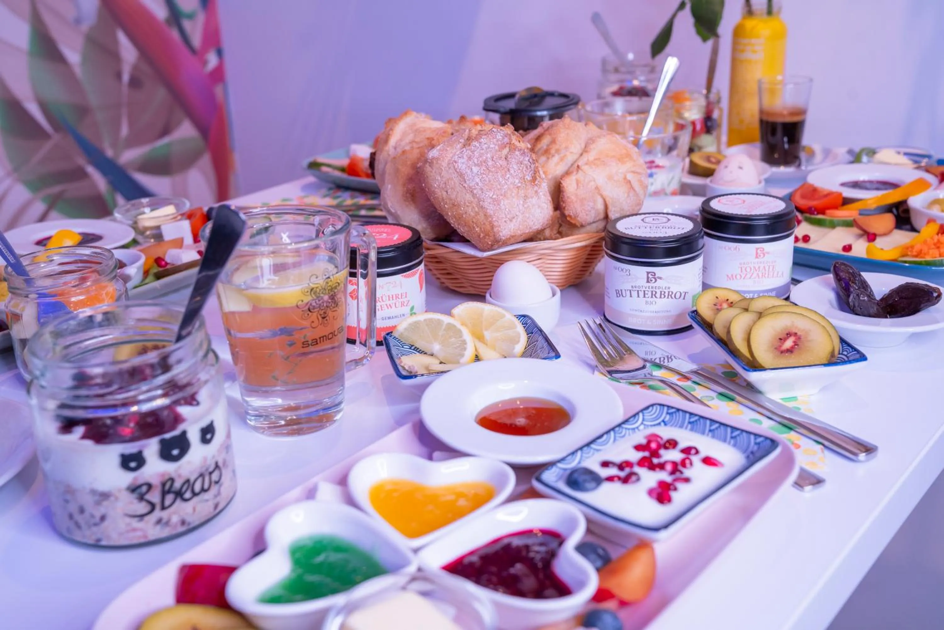 Breakfast in Hotel Madeleine Biohotel