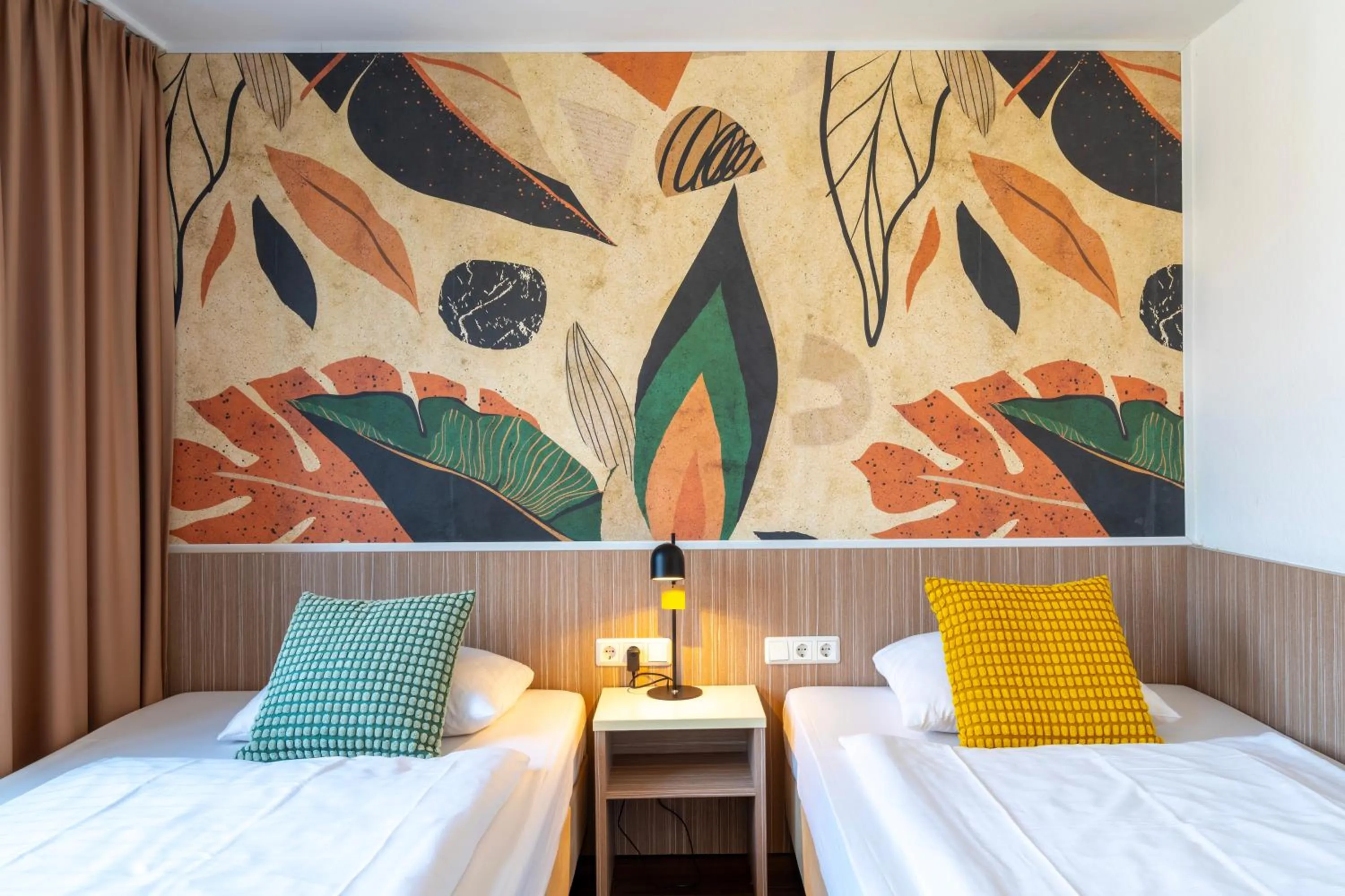 Bedroom, Bed in Hotel Madeleine Biohotel