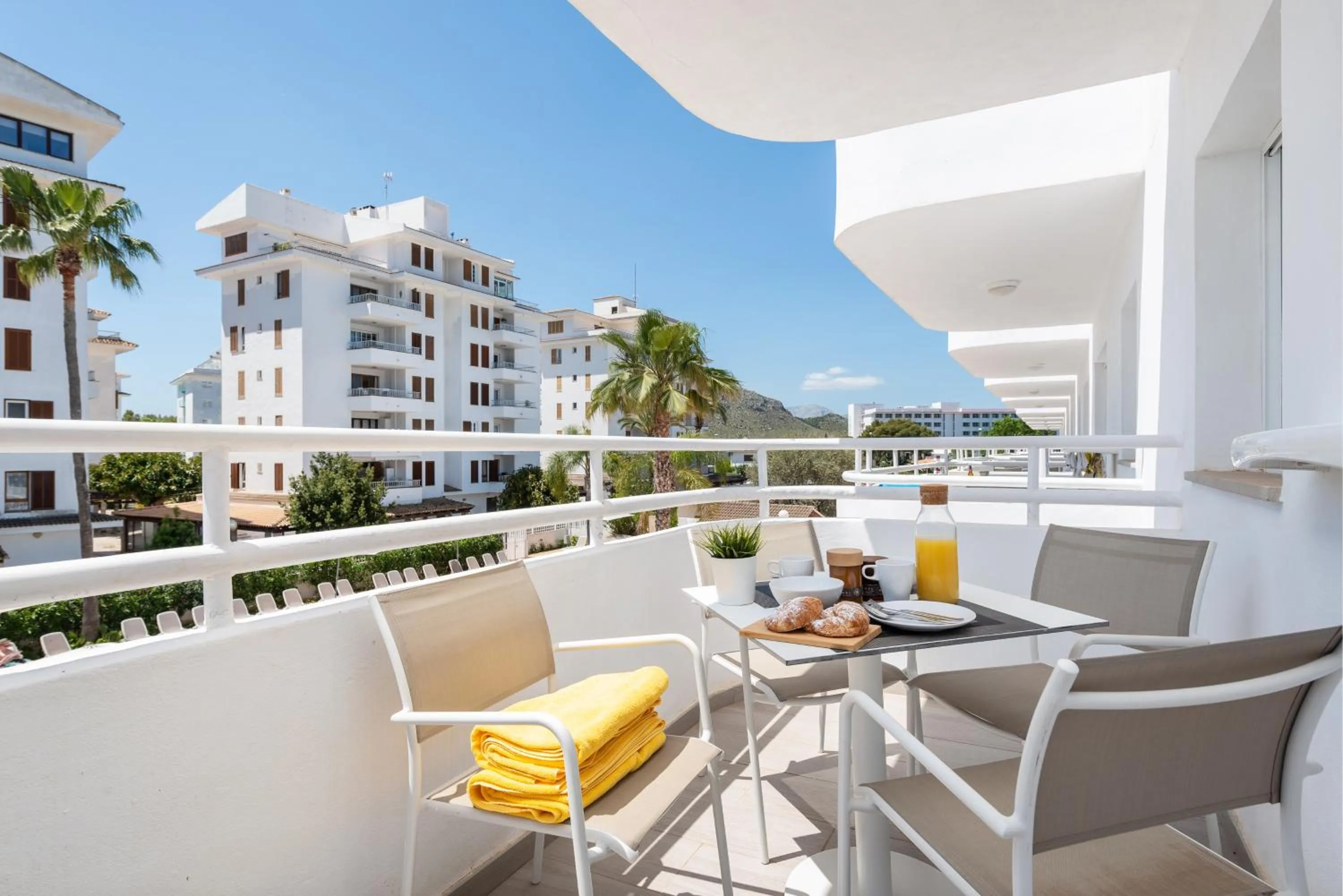 Balcony/Terrace in Olive Beach Apartamentos