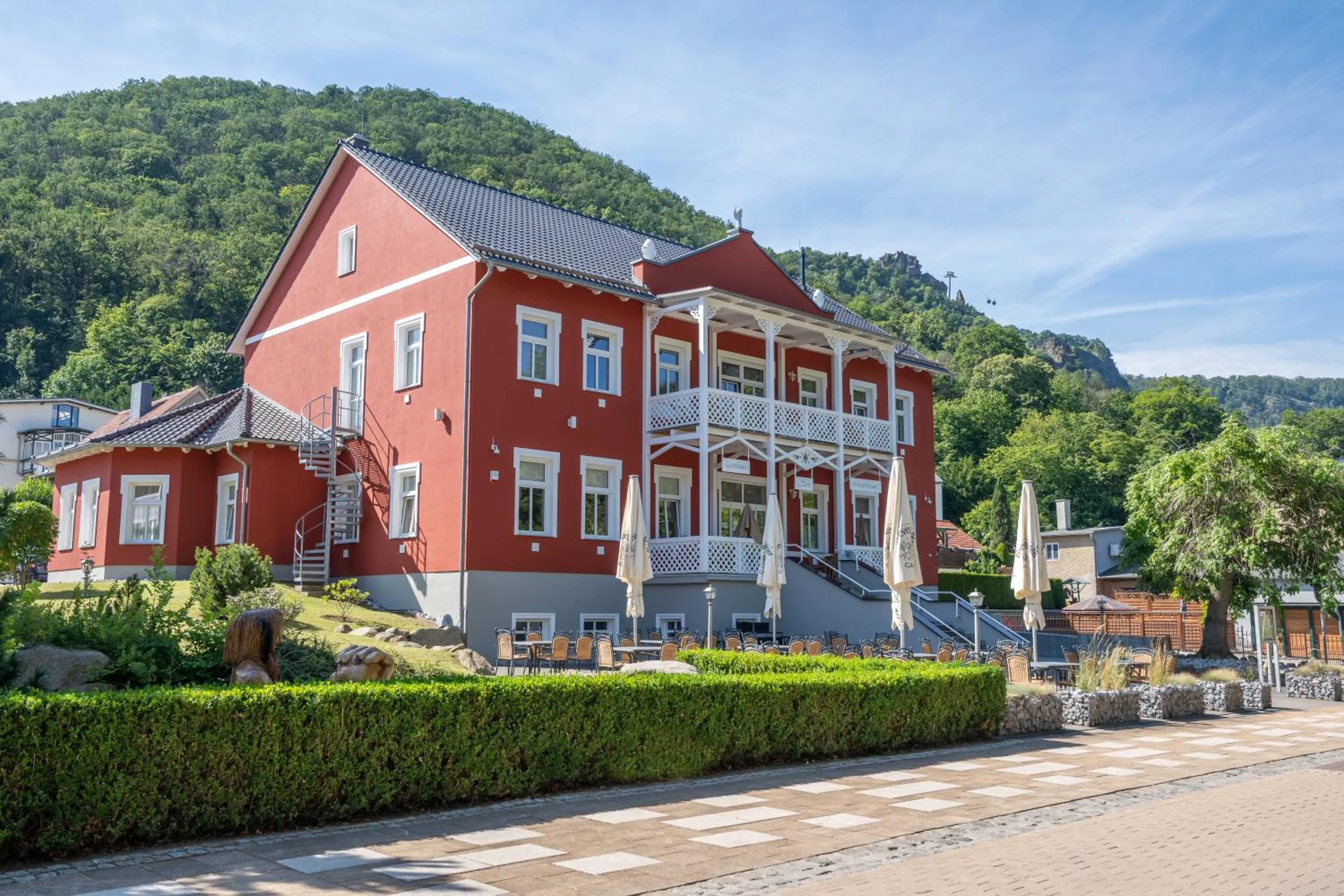 Property building in Hotelpark Bodetal mit Ferienwohnungen