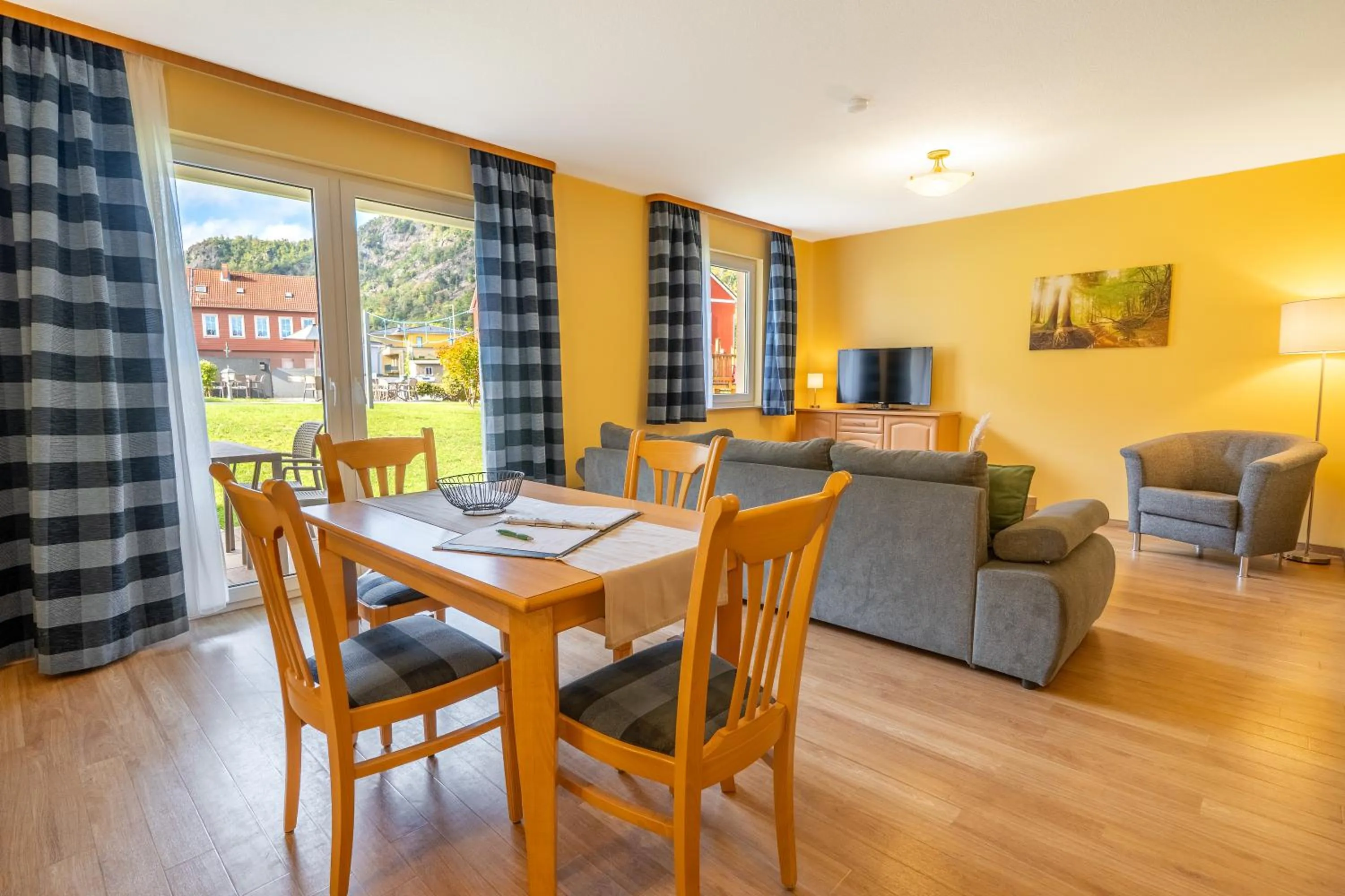 Dining area in Hotelpark Bodetal mit Ferienwohnungen