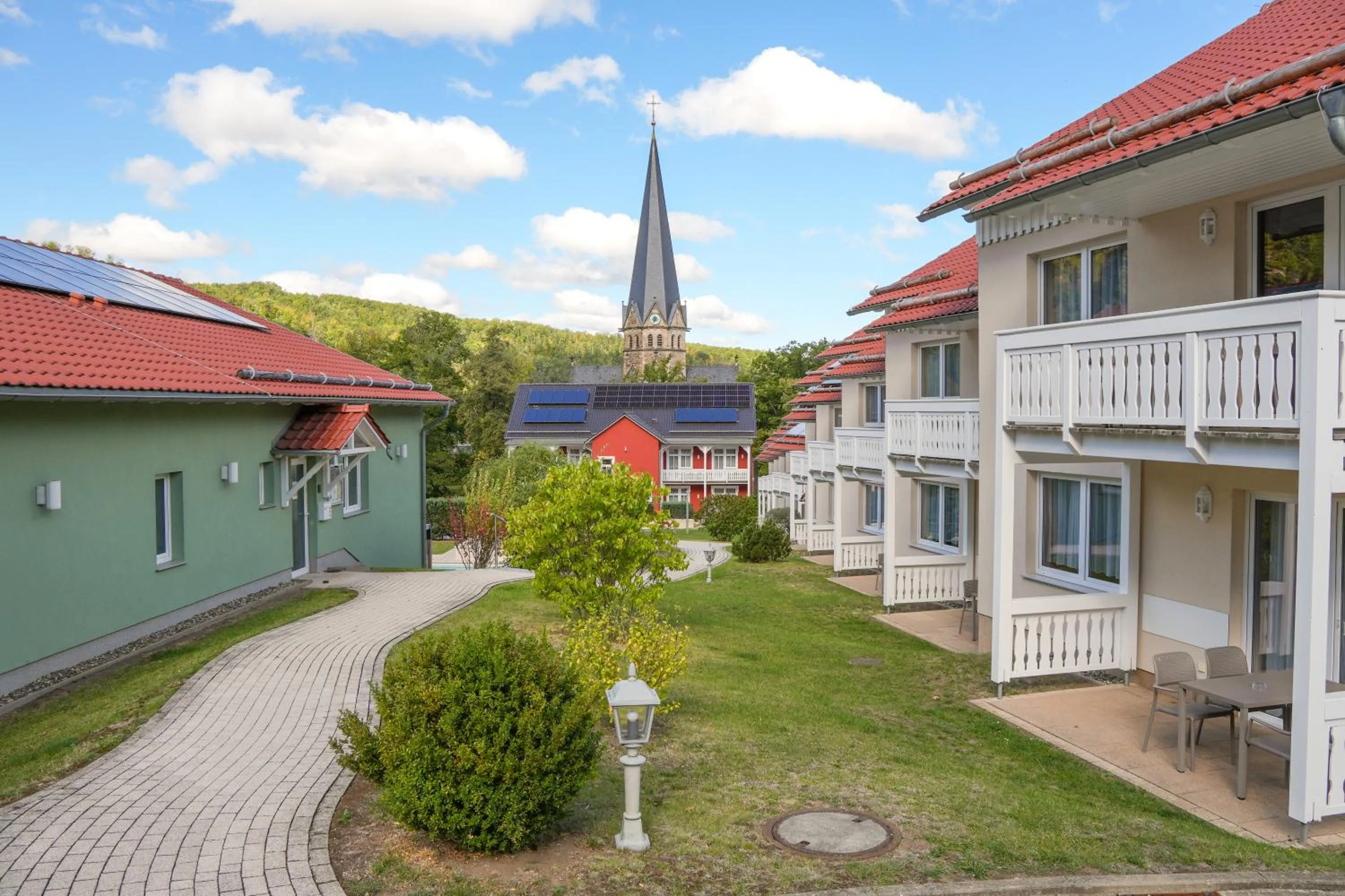 Mountain view in Hotelpark Bodetal mit Ferienwohnungen