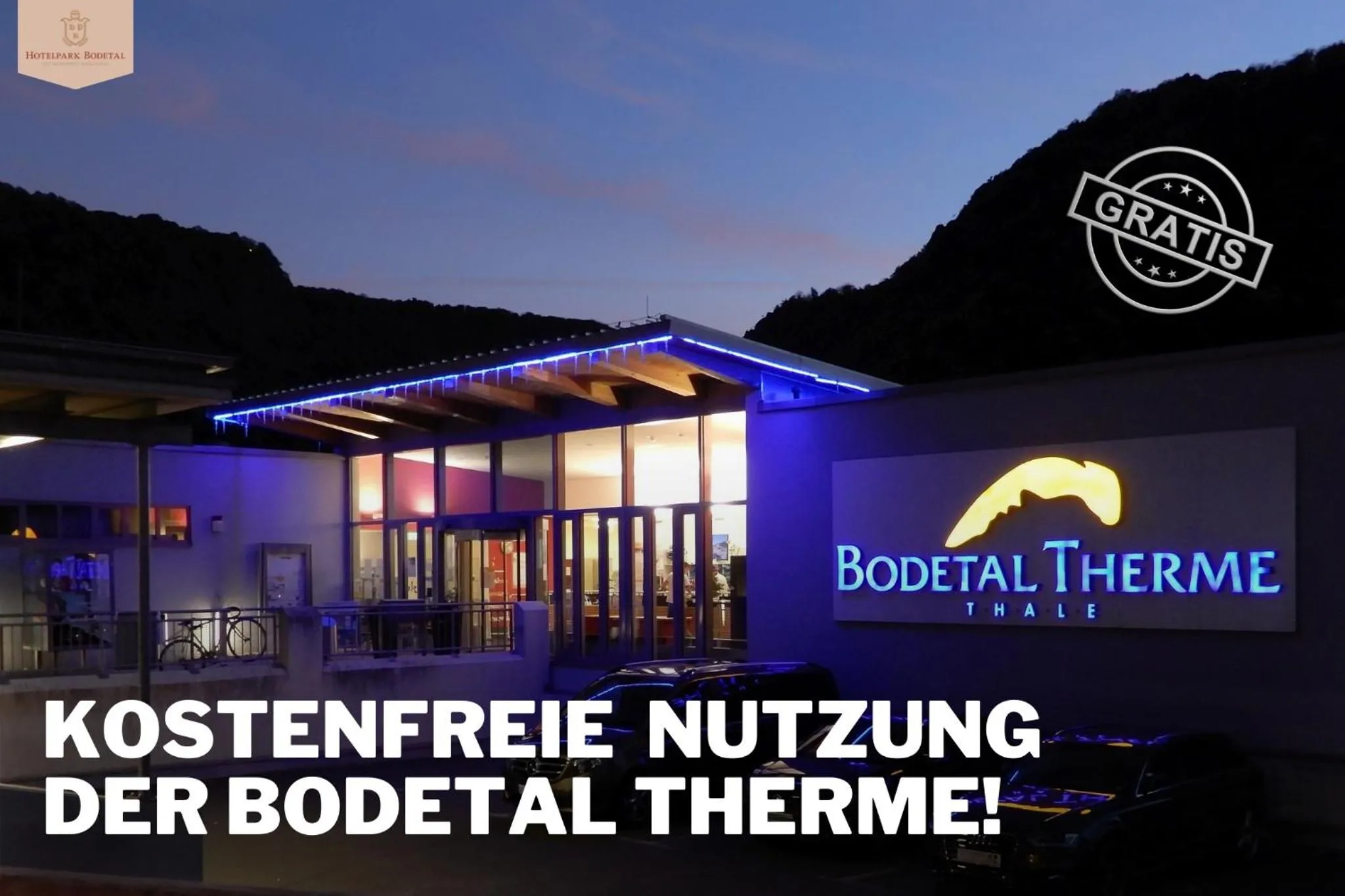 Mountain view in Hotelpark Bodetal mit Ferienwohnungen